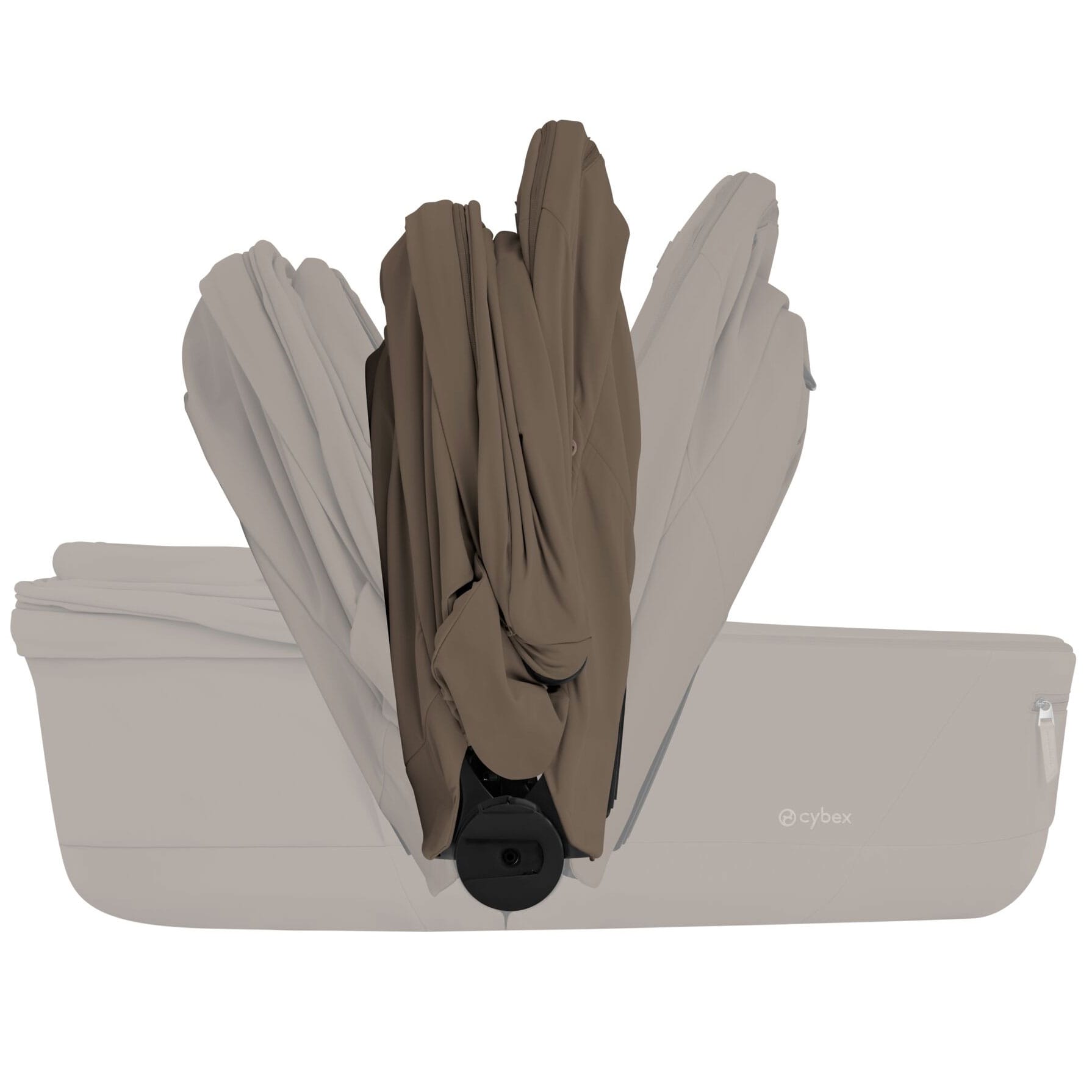 Cybex Priam Ultimate Bundle - Style Collection in Coconut Brown Travel Systems