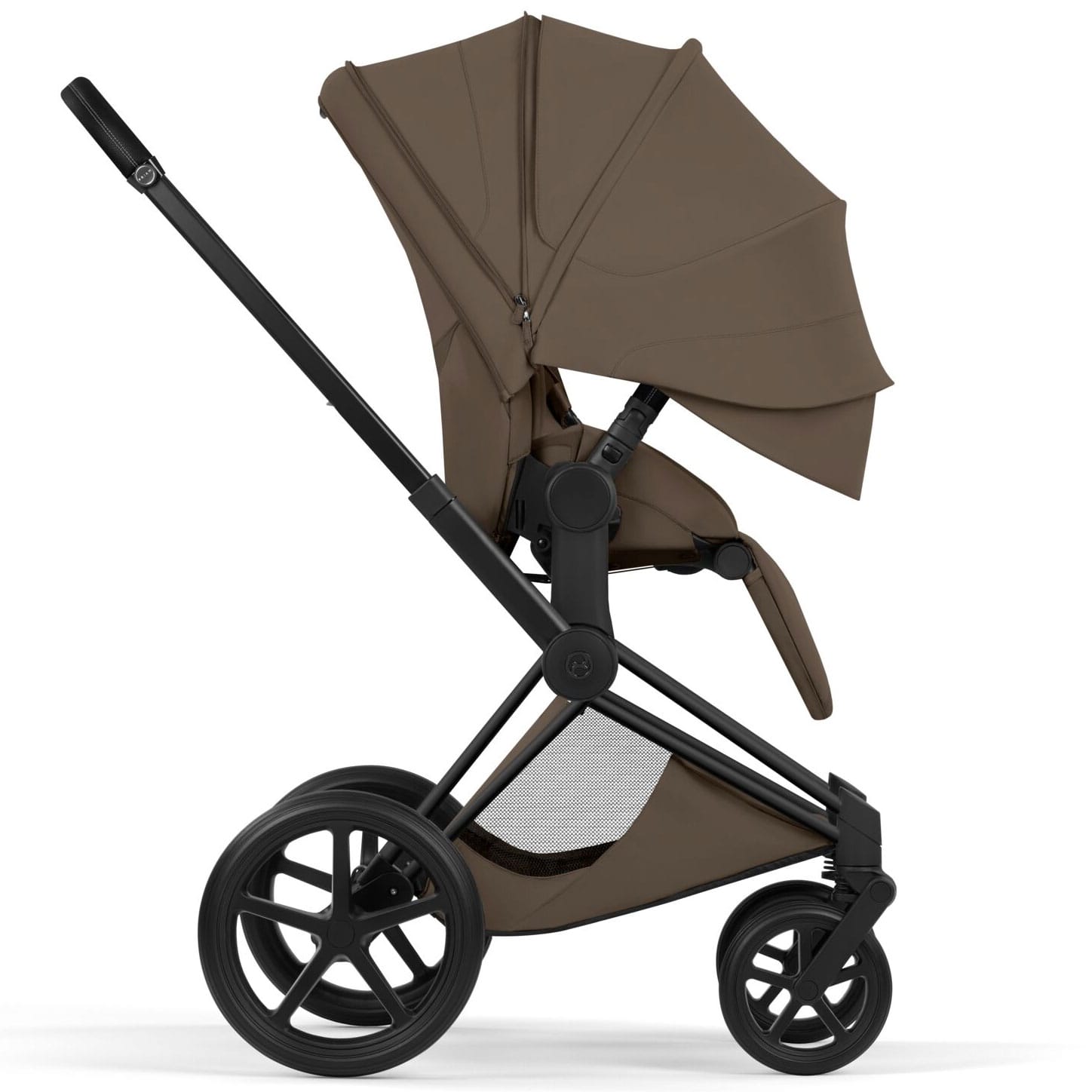 Cybex Priam Ultimate Bundle - Style Collection in Coconut Brown Travel Systems