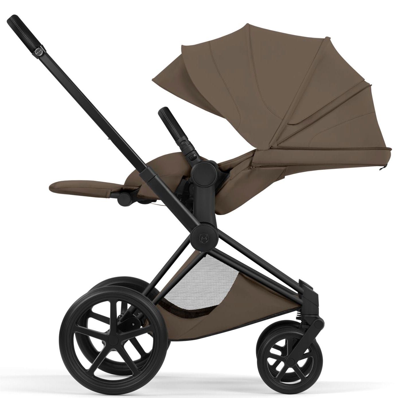 Cybex Priam Ultimate Bundle - Style Collection in Coconut Brown Travel Systems
