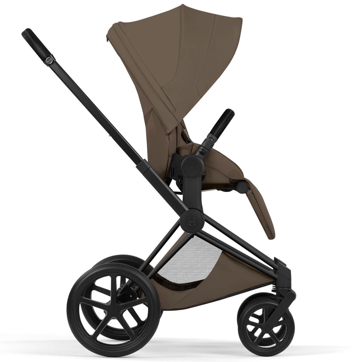 Cybex Priam Ultimate Bundle - Style Collection in Coconut Brown Travel Systems