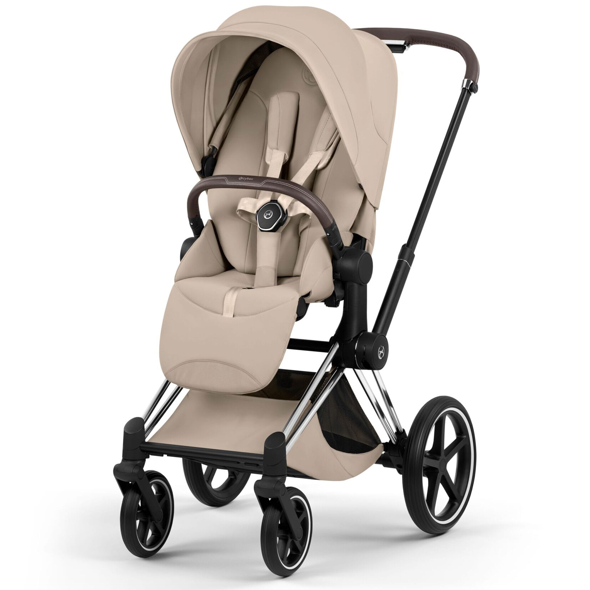 Cybex Priam Ultimate Bundle - Style Collection in Cozy Beige Travel Systems