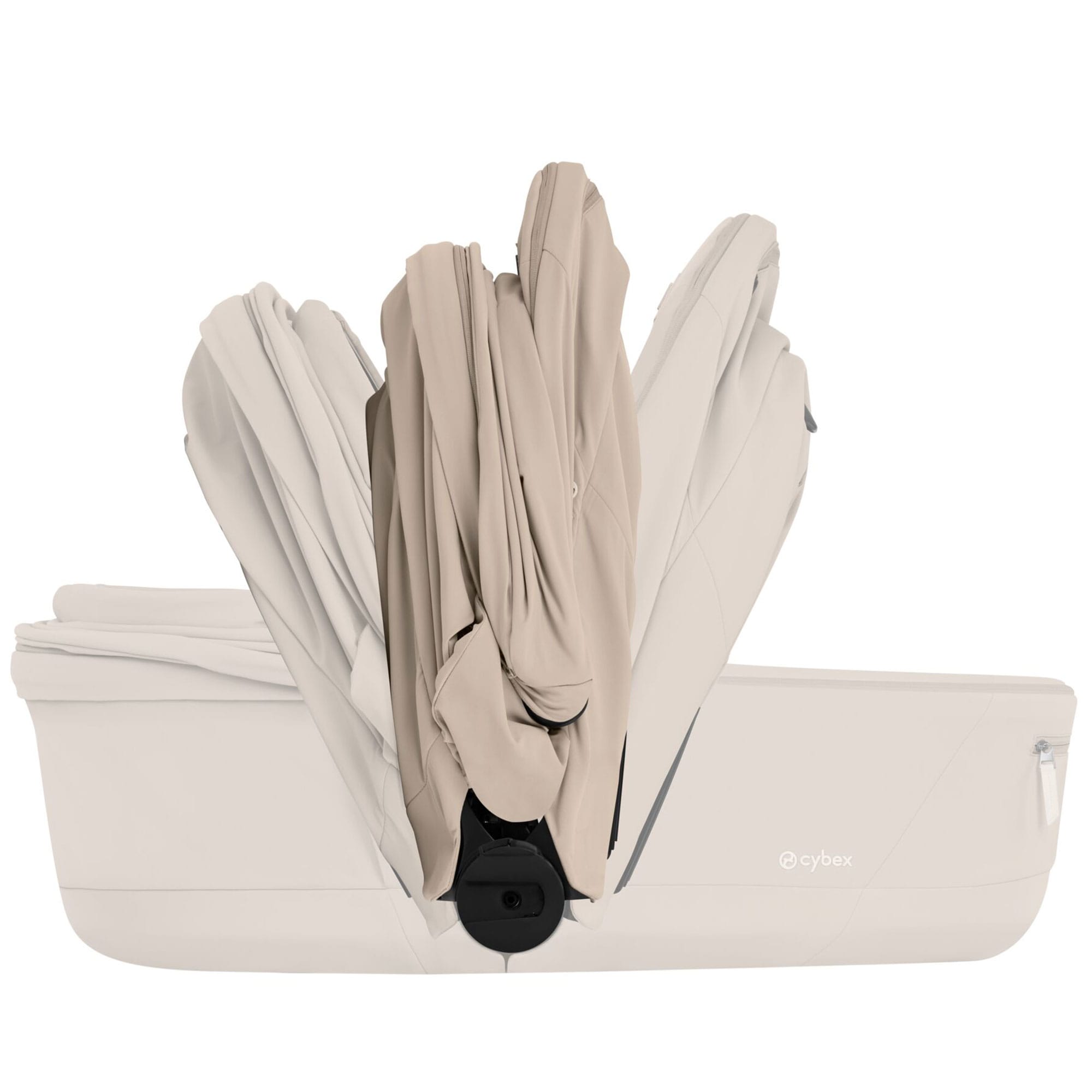 Cybex Priam Ultimate Bundle - Style Collection in Cozy Beige Travel Systems