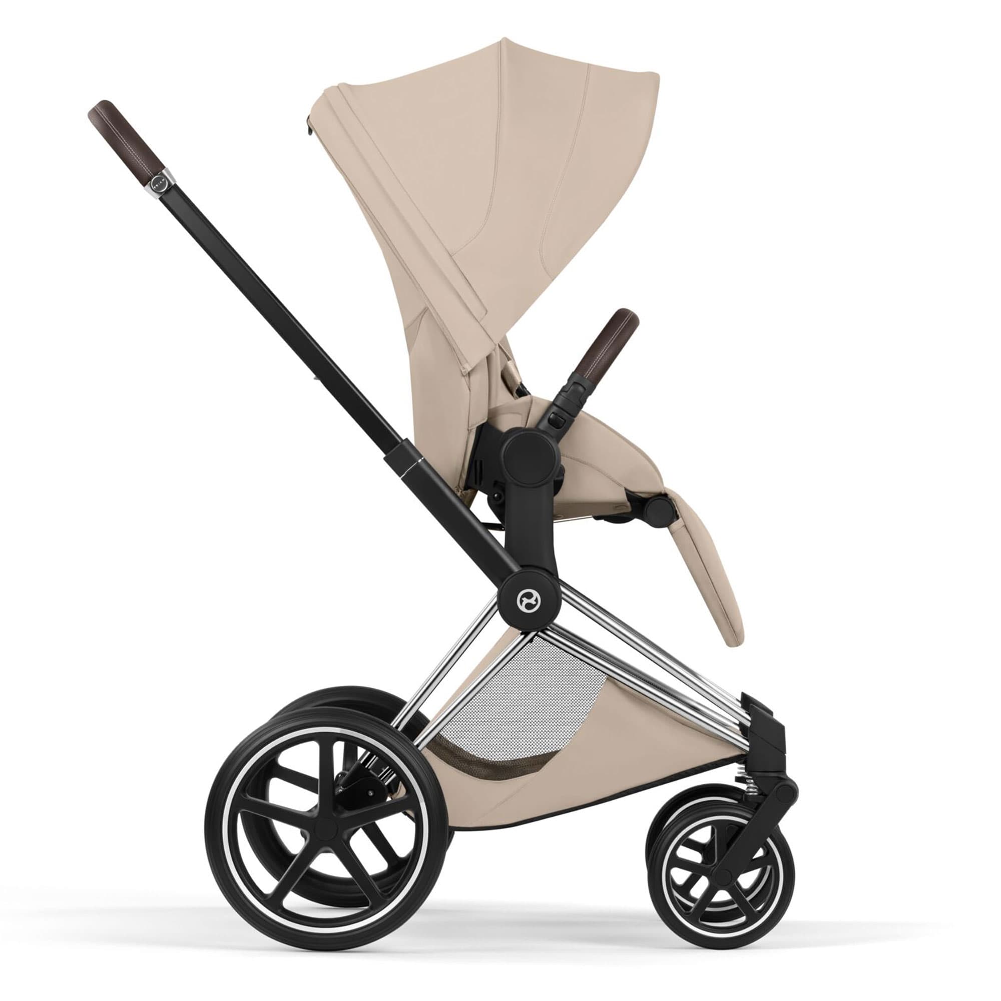 Cybex Priam Ultimate Bundle - Style Collection in Cozy Beige Travel Systems