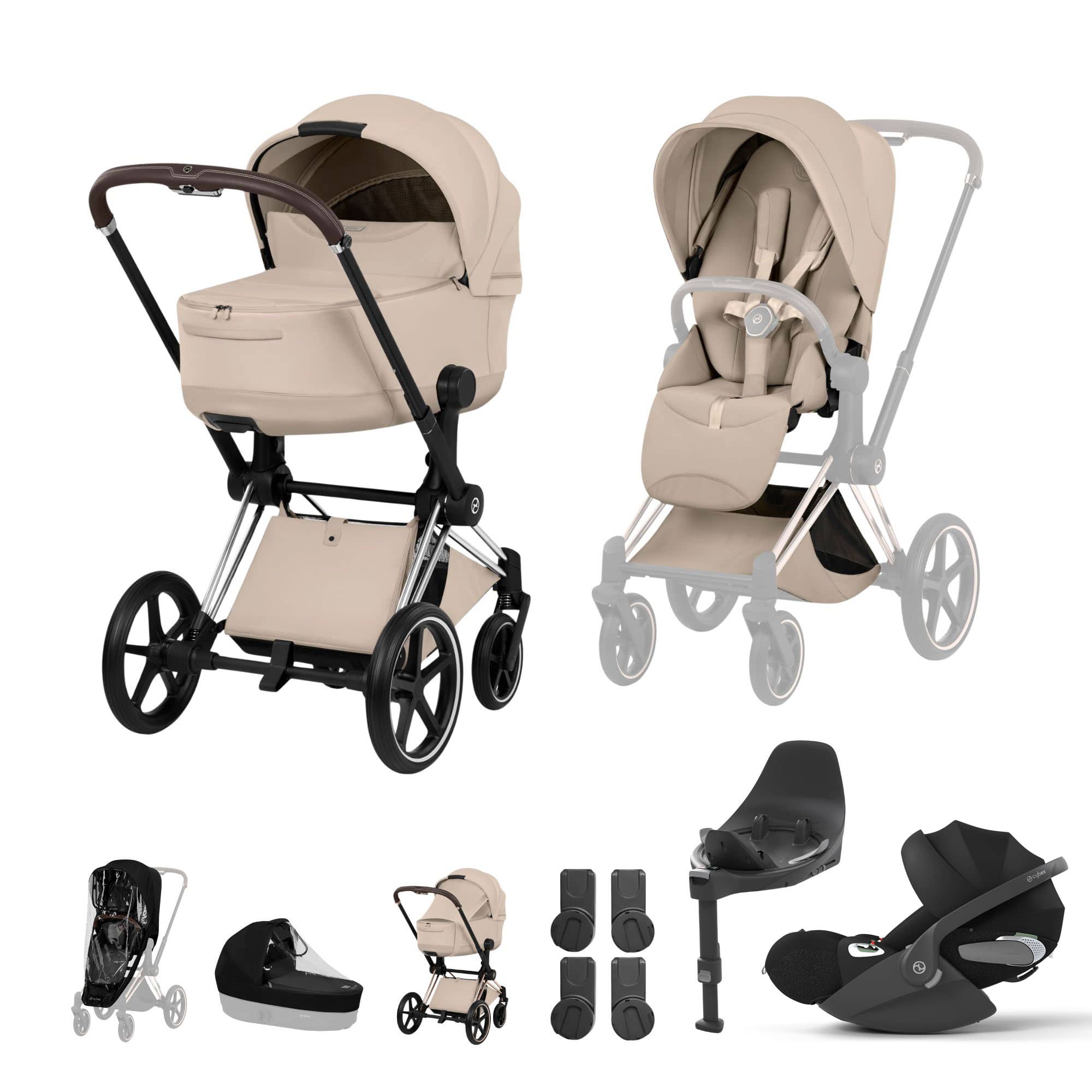 cybex nude beige Priam Ultimate Bundle Poster Is It Necessary BKKOCD Cut:Large 59-63 CM adjustable with one hand