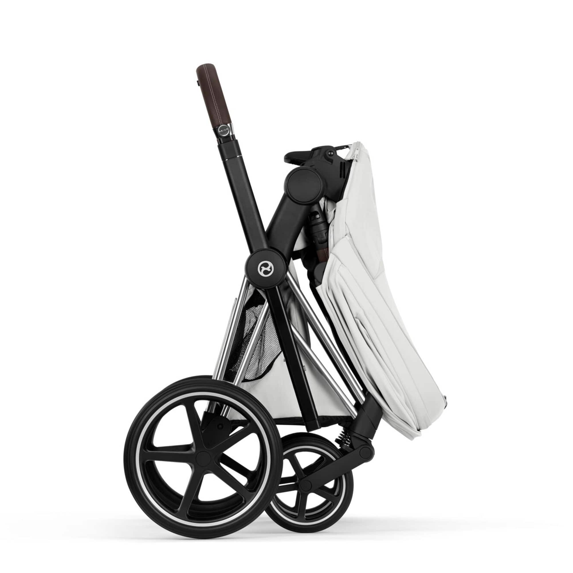 Cybex Priam Ultimate Bundle - Style Collection in Off White Travel Systems
