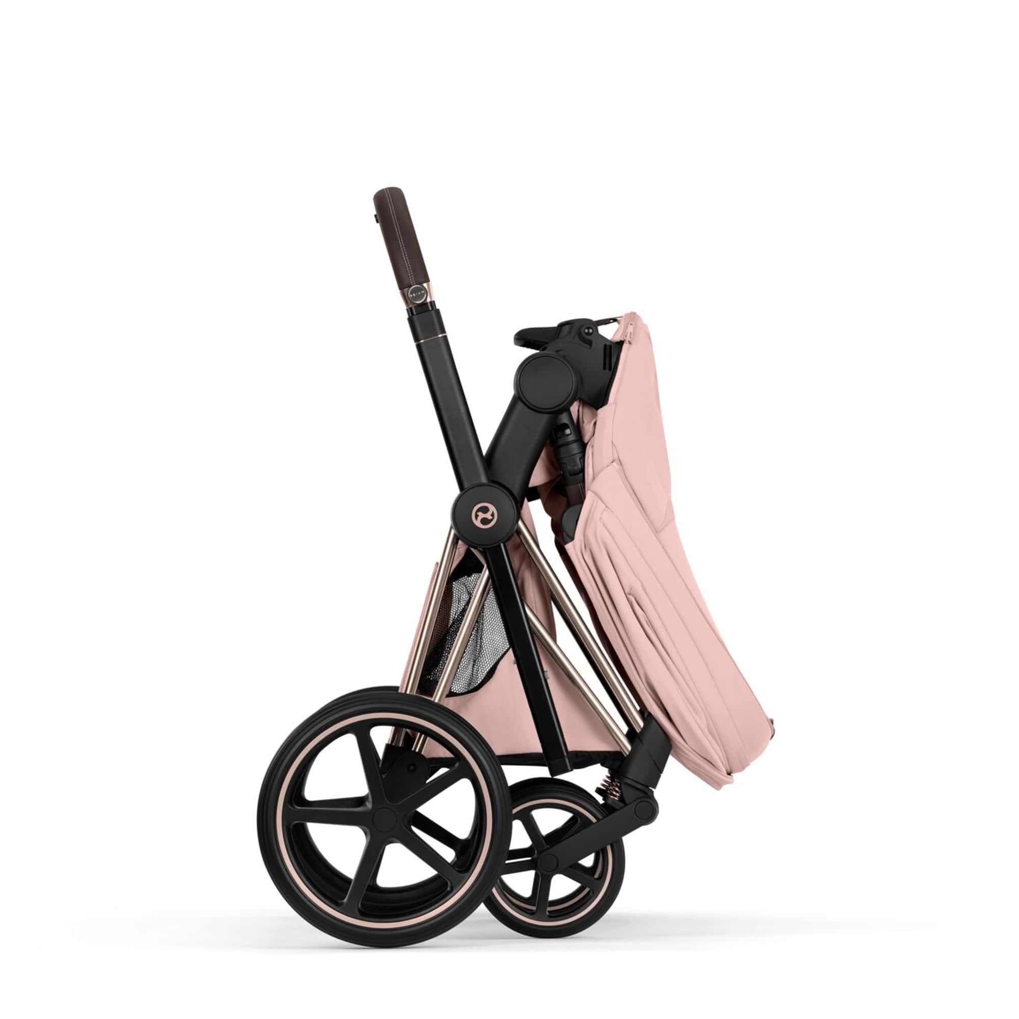 Cybex Priam Ultimate Bundle - Style Collection in Peach Pink Travel Systems