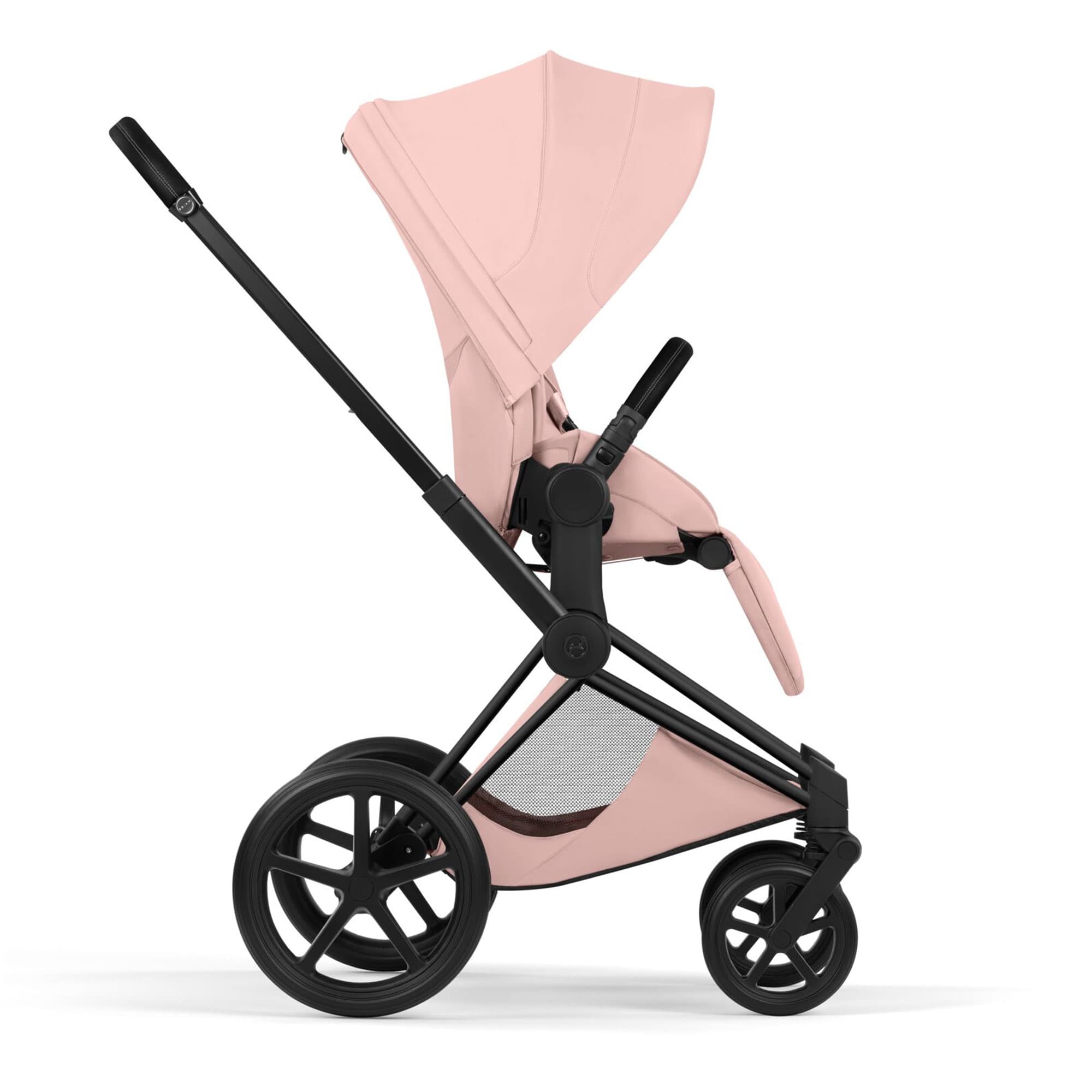 Cybex Priam Ultimate Bundle - Style Collection in Peach Pink Travel Systems
