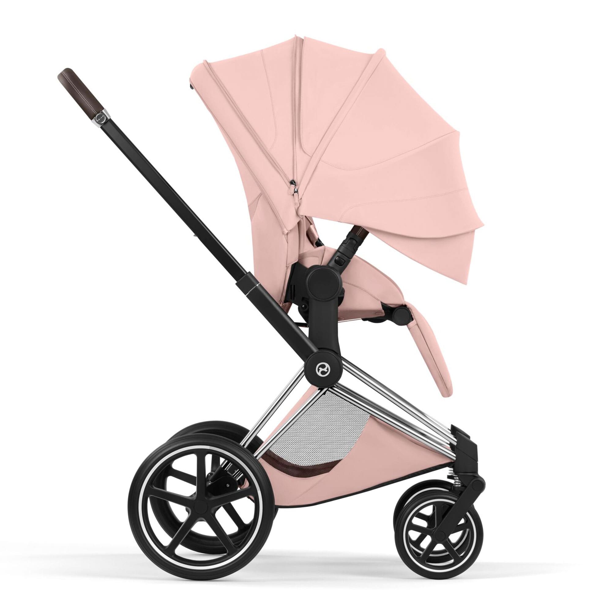 Cybex Priam Ultimate Bundle - Style Collection in Peach Pink Travel Systems