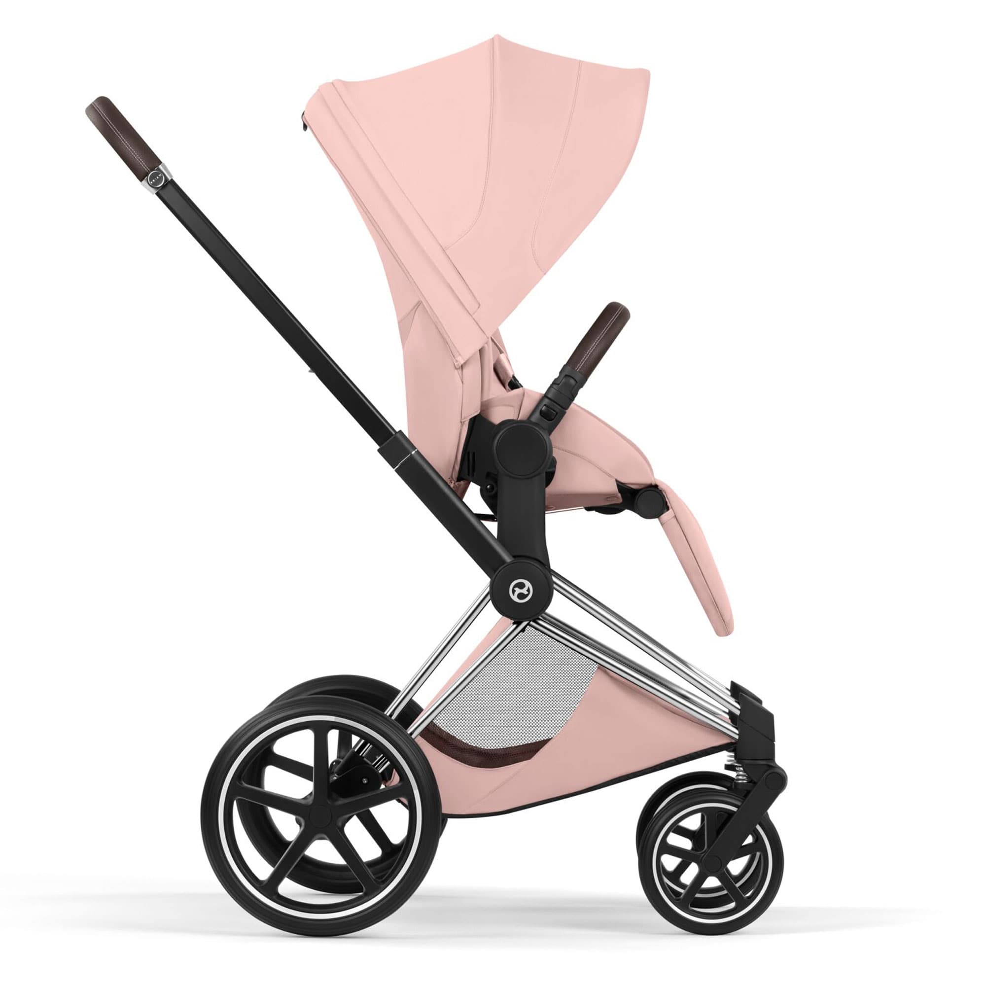 Cybex Priam Ultimate Bundle - Style Collection in Peach Pink Travel Systems