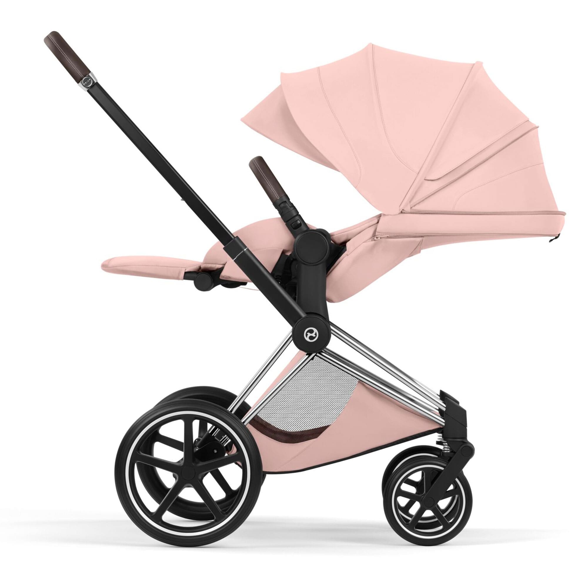 Cybex Priam Ultimate Bundle - Style Collection in Peach Pink Travel Systems