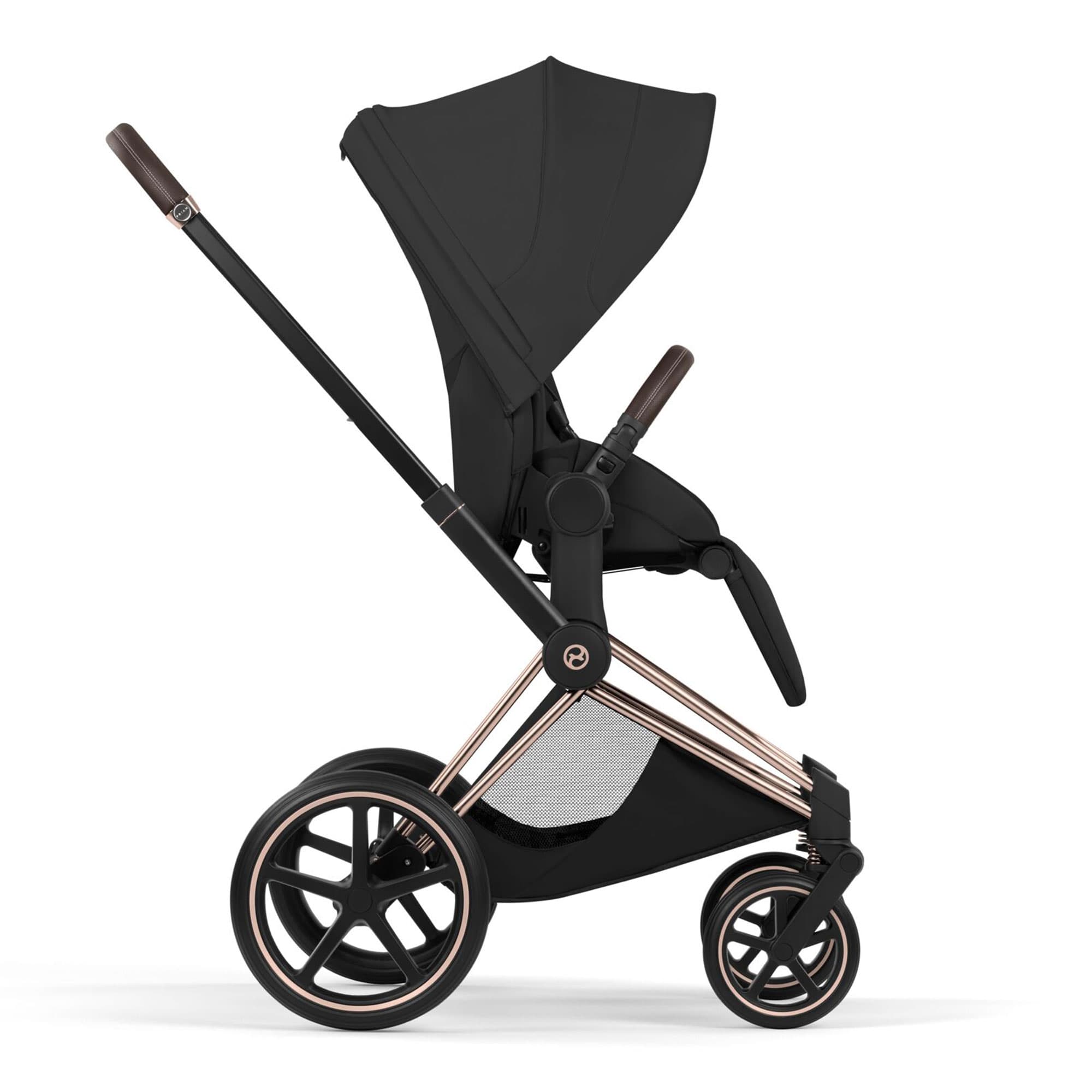 Cybex Priam Ultimate Bundle - Style Collection in Sepia Black Travel Systems