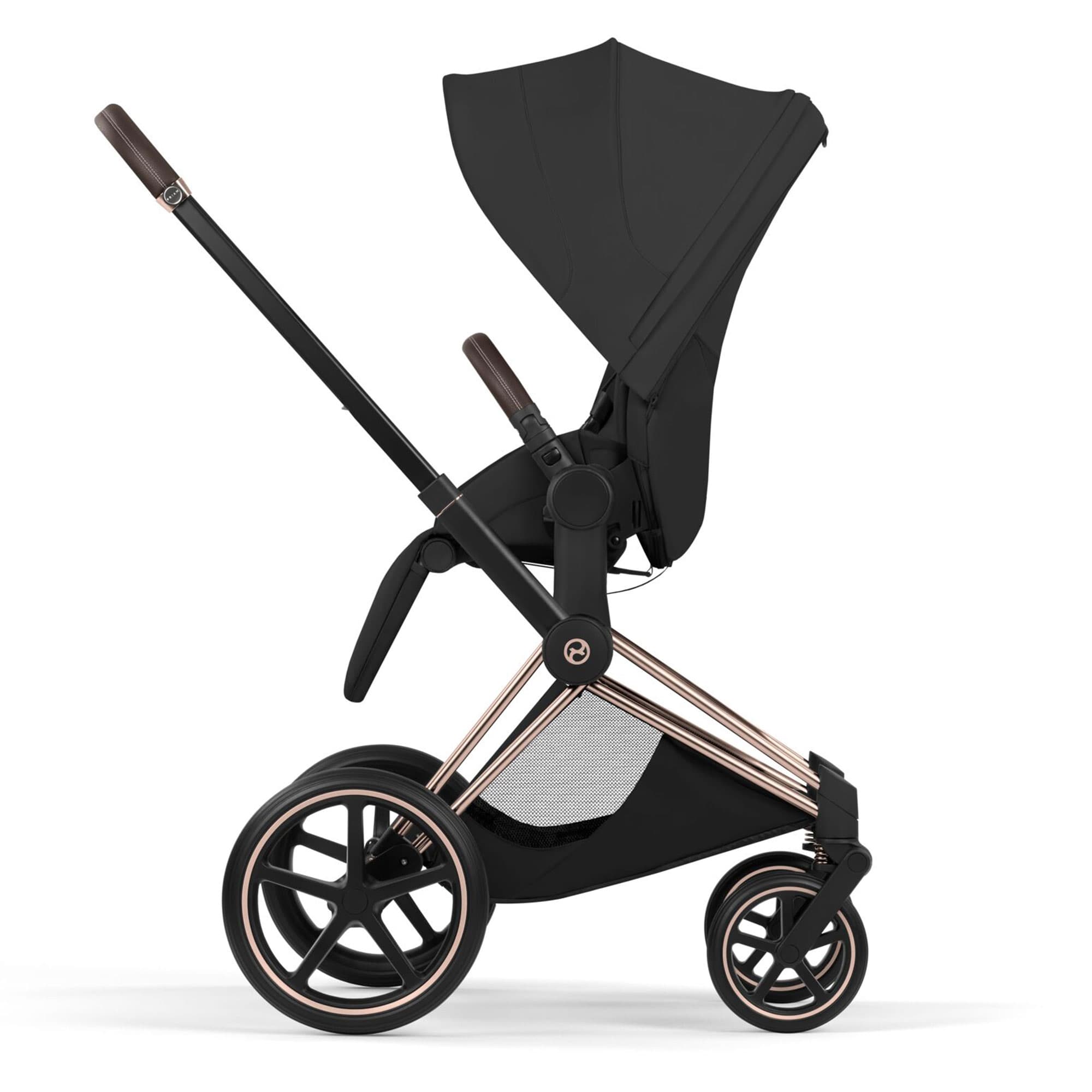Cybex Priam Ultimate Bundle - Style Collection in Sepia Black Travel Systems