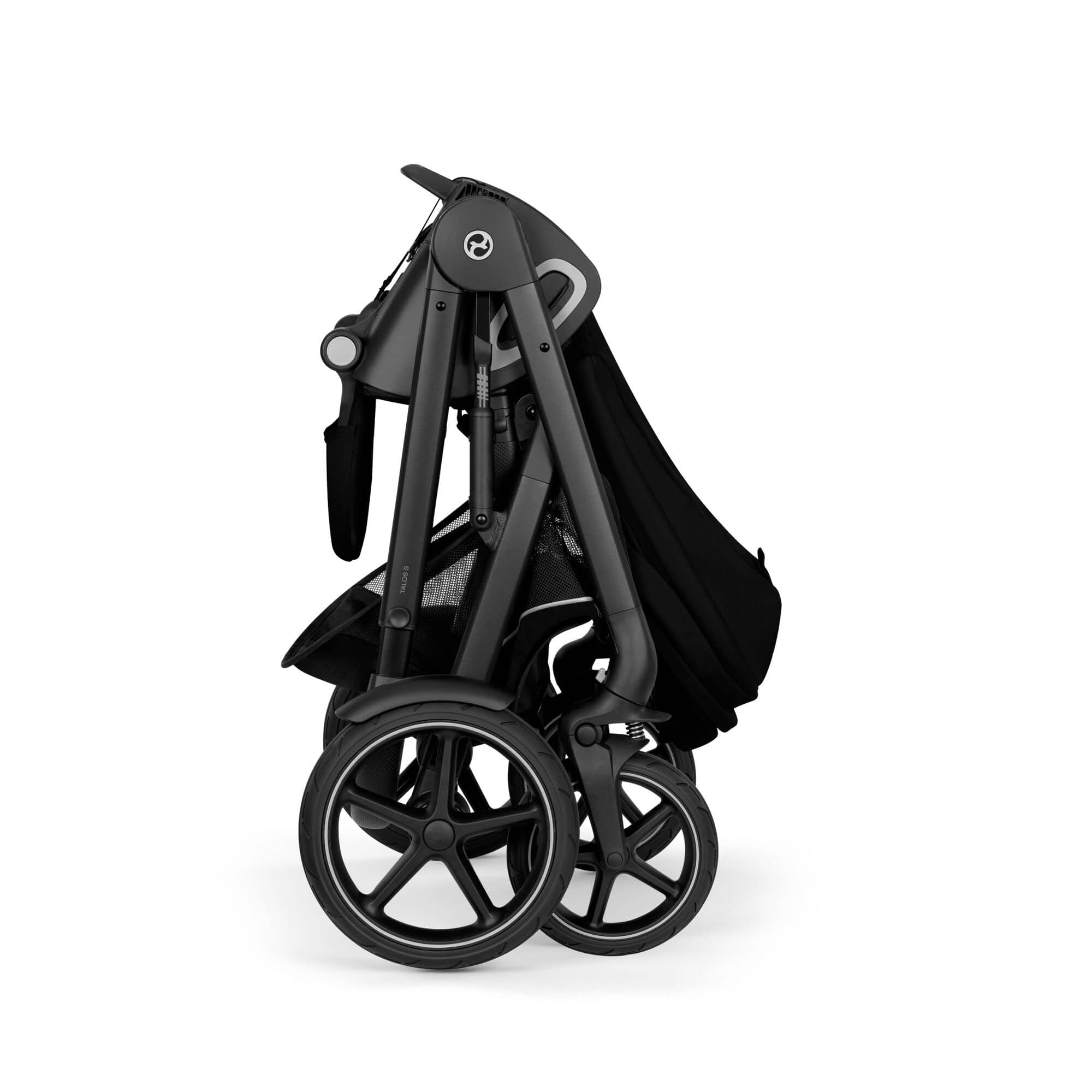 Cybex Talos S Lux 10 Piece Bundle with Cloud G in Moon Black Travel Systems