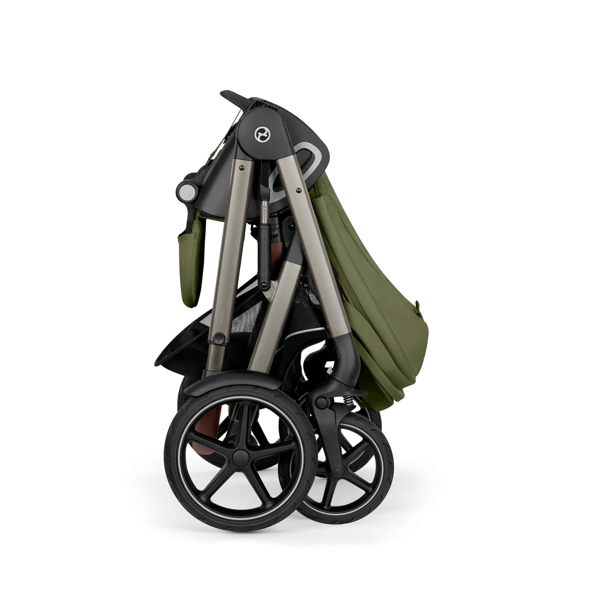 Cybex Talos S Lux 10 Piece Bundle with Cloud G in Moss Green Travel Systems