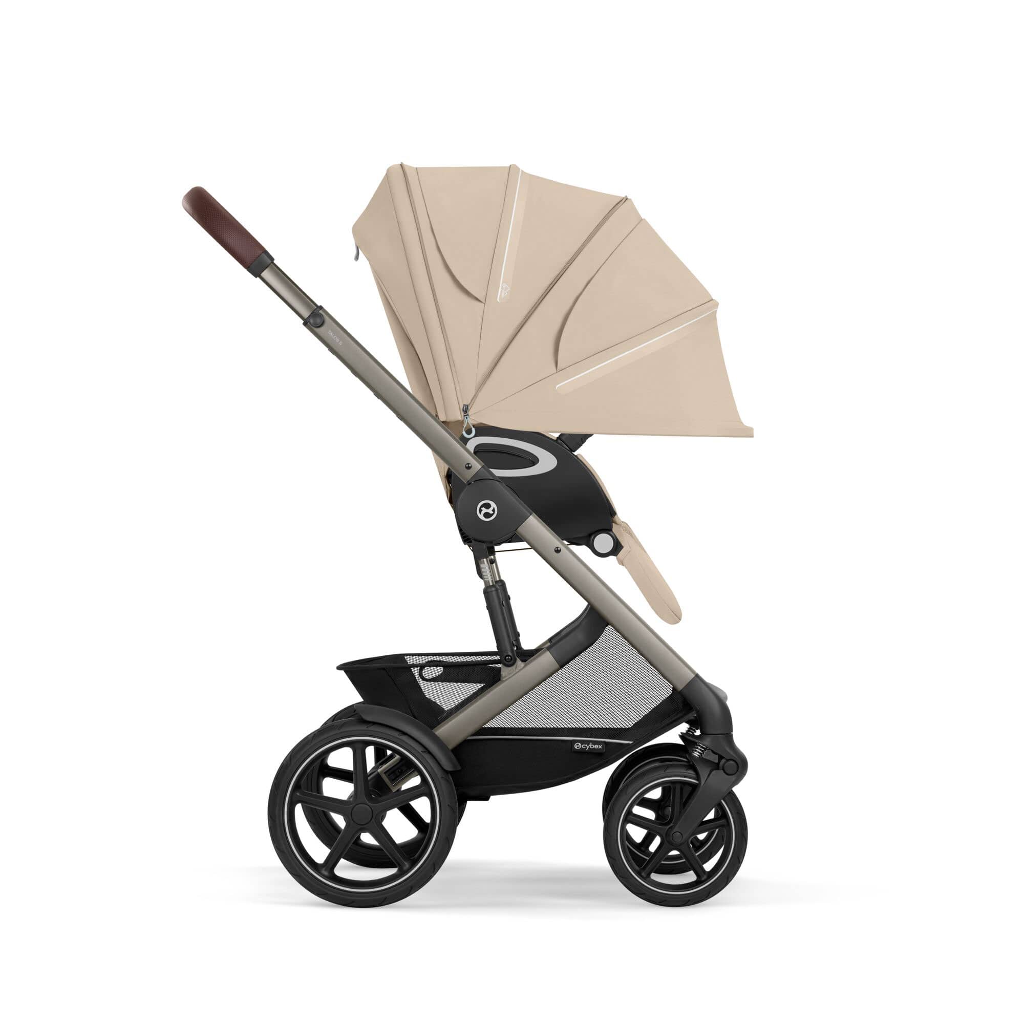 Cybex Talos S Lux 10 Piece Bundle with Cloud T in Almond Beige Travel Systems