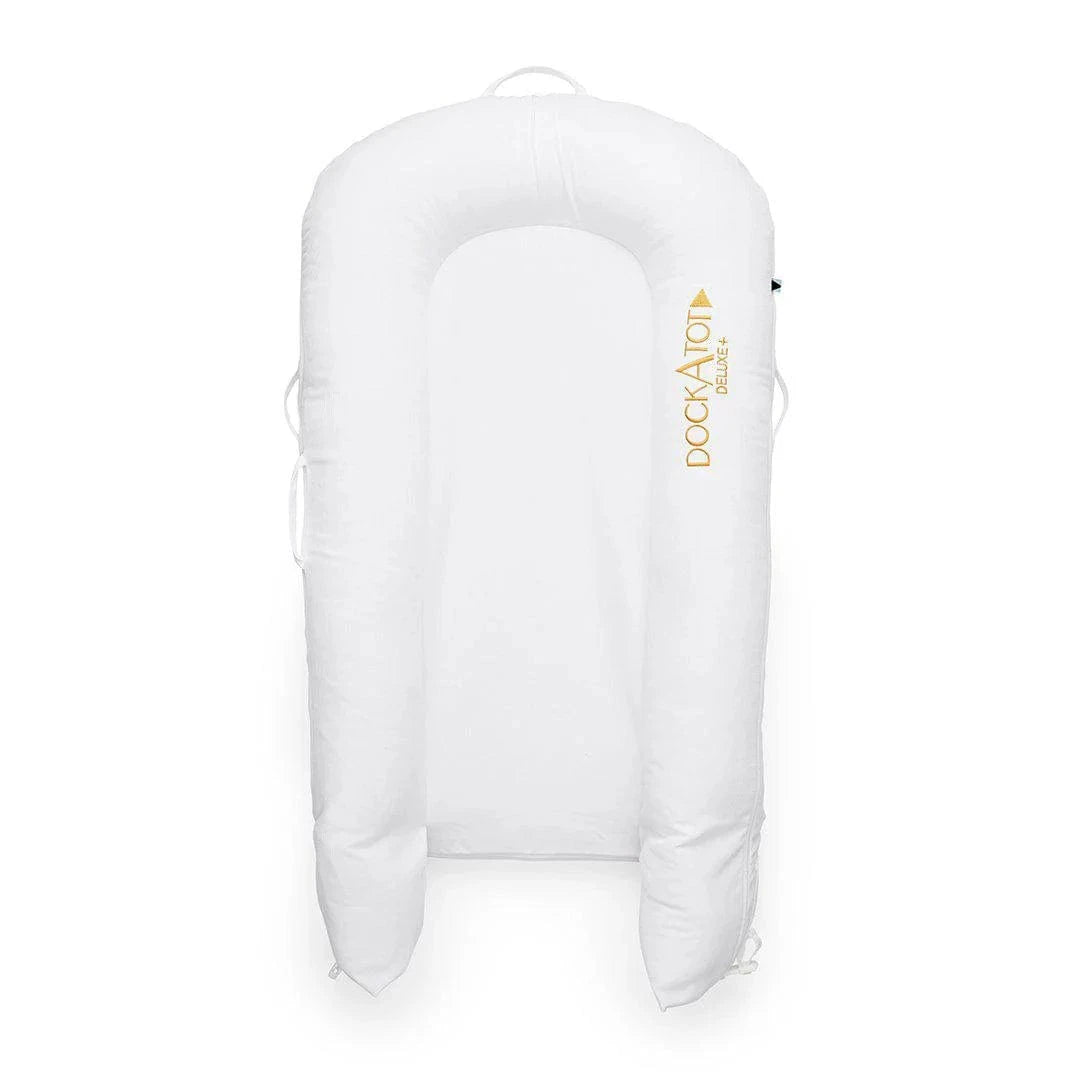 DockATot Deluxe + Dock in Pristine White Playmats & Gyms 23-09-001 7394322265685