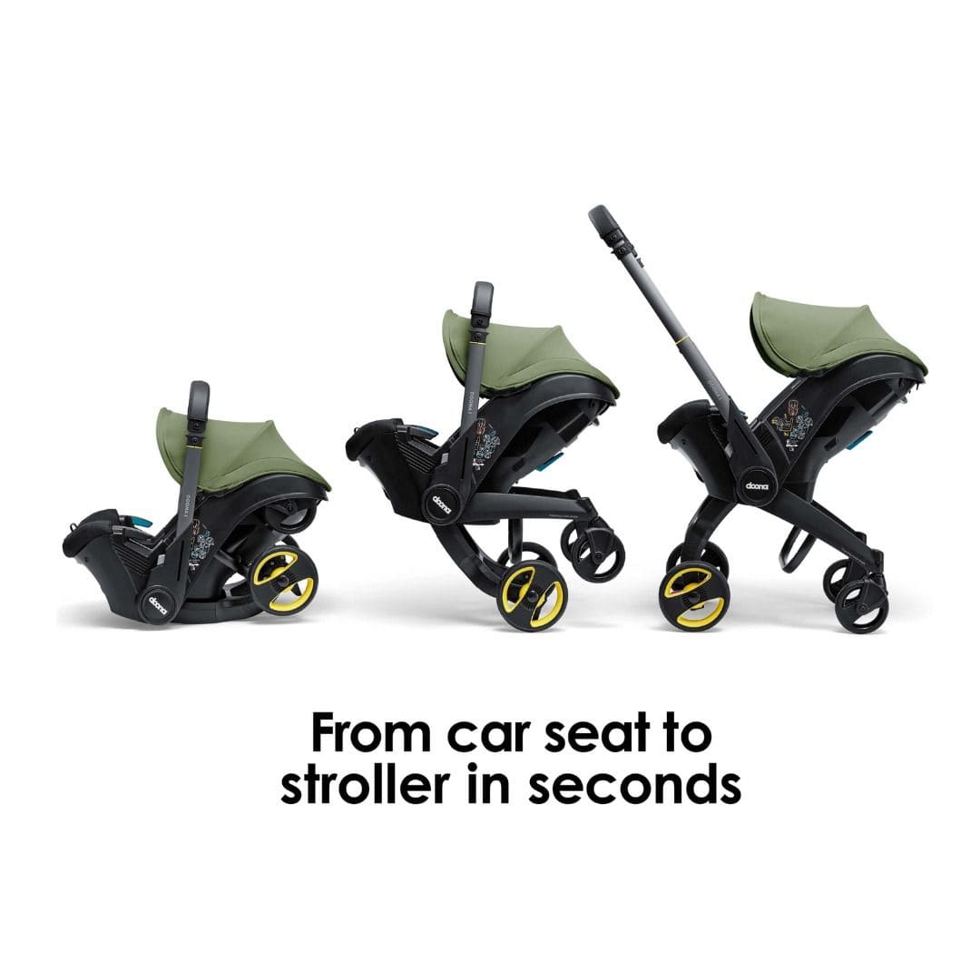 Doona i Infant Car Seat Stroller & i Isofix Base Desert Green Baby Car Seats 14567-DES-GRN