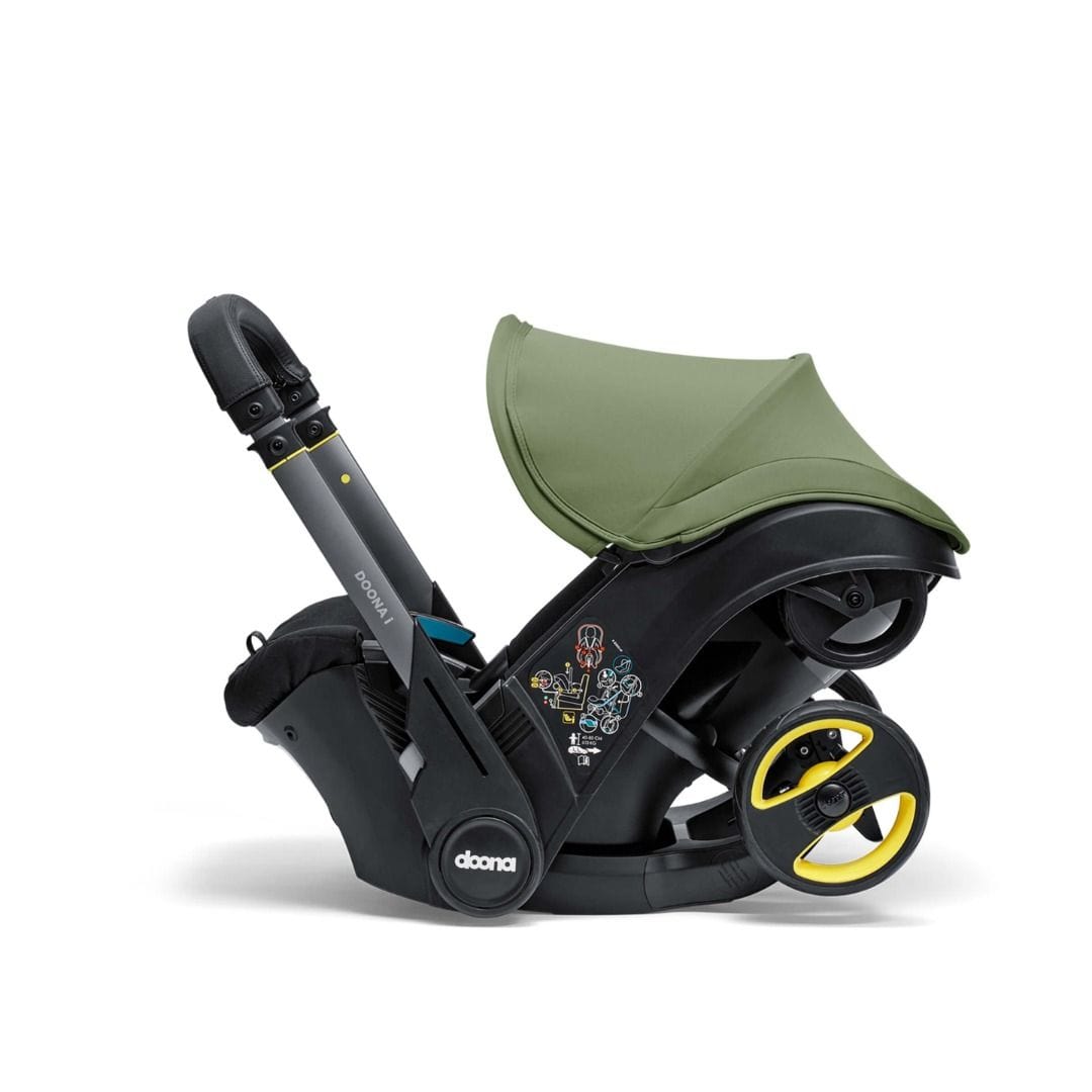 Doona i Infant Car Seat Stroller & i Isofix Base Desert Green Baby Car Seats 14567-DES-GRN