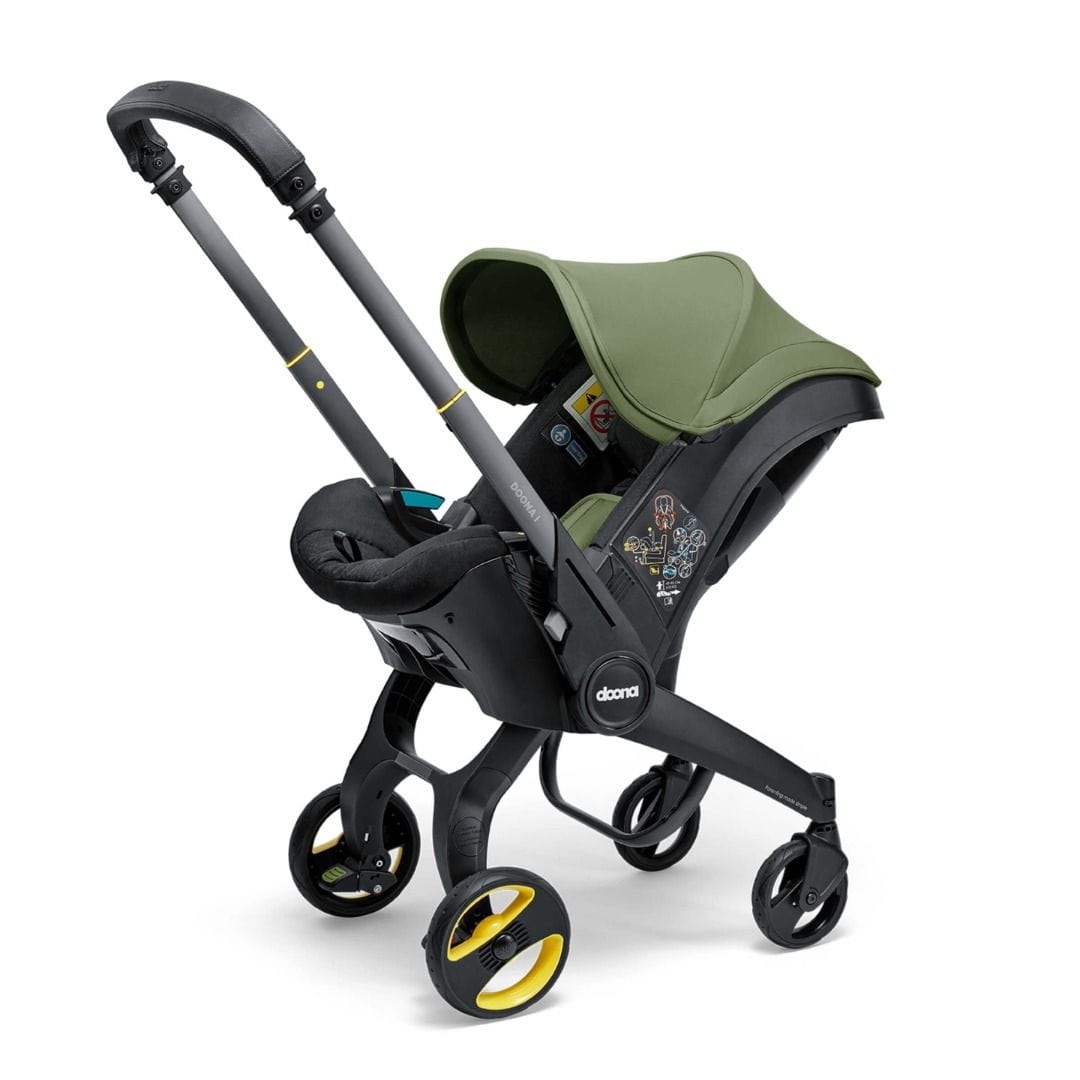 Doona i Infant Car Seat Stroller & i Isofix Base Desert Green Baby Car Seats 14567-DES-GRN
