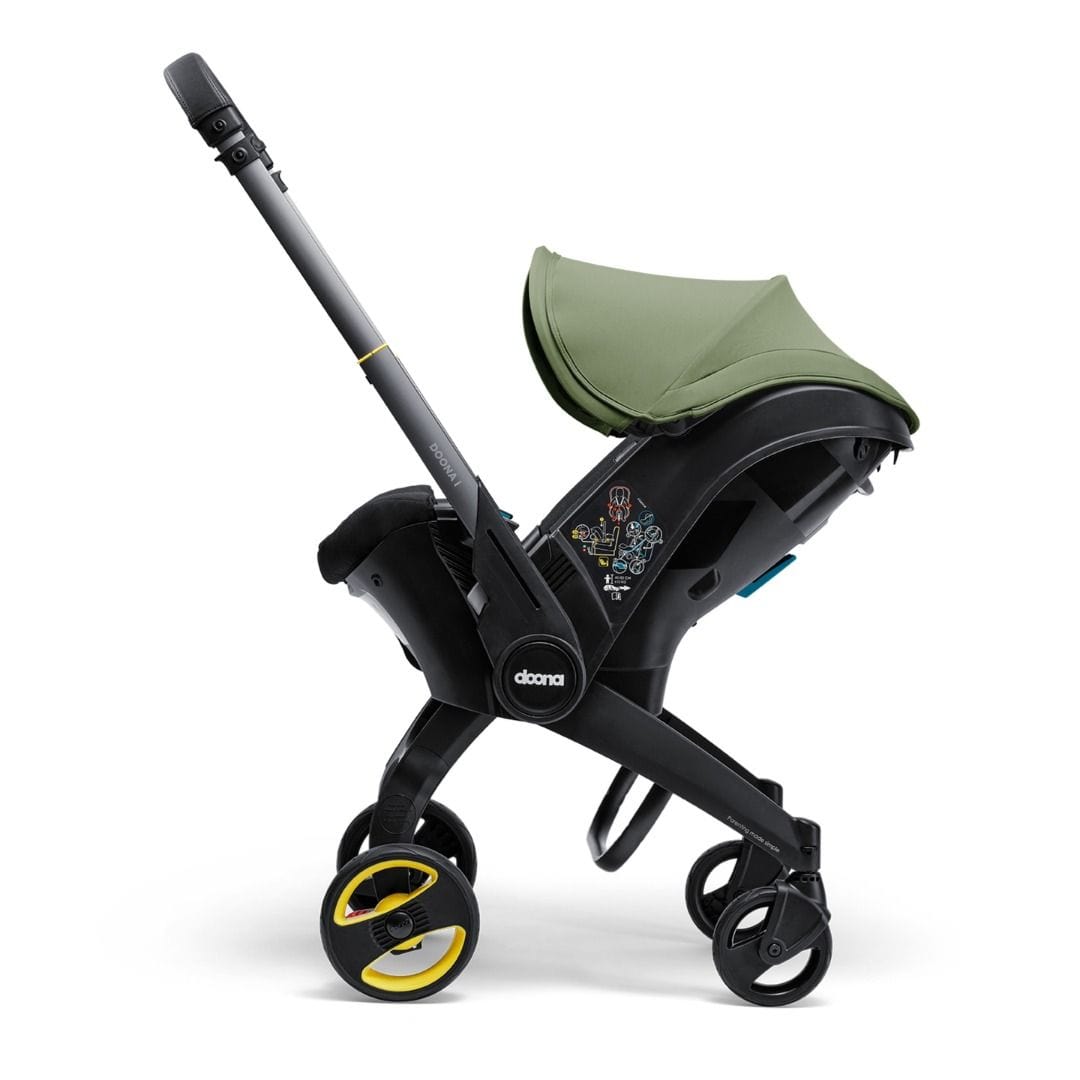 Doona i Infant Car Seat Stroller & i Isofix Base Desert Green Baby Car Seats 14567-DES-GRN