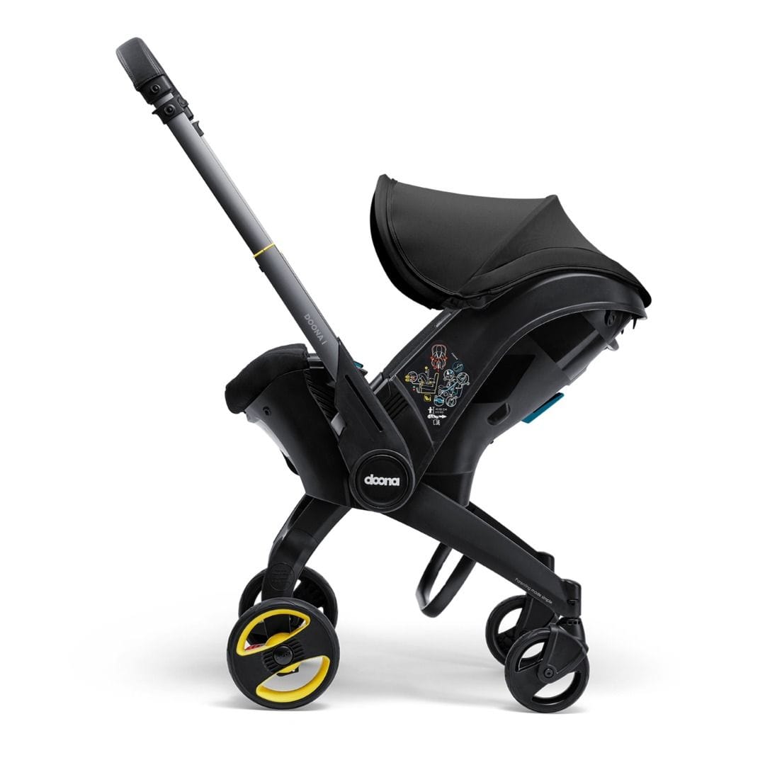 Doona i Infant Car Seat Stroller & i Isofix Base Nitro Black