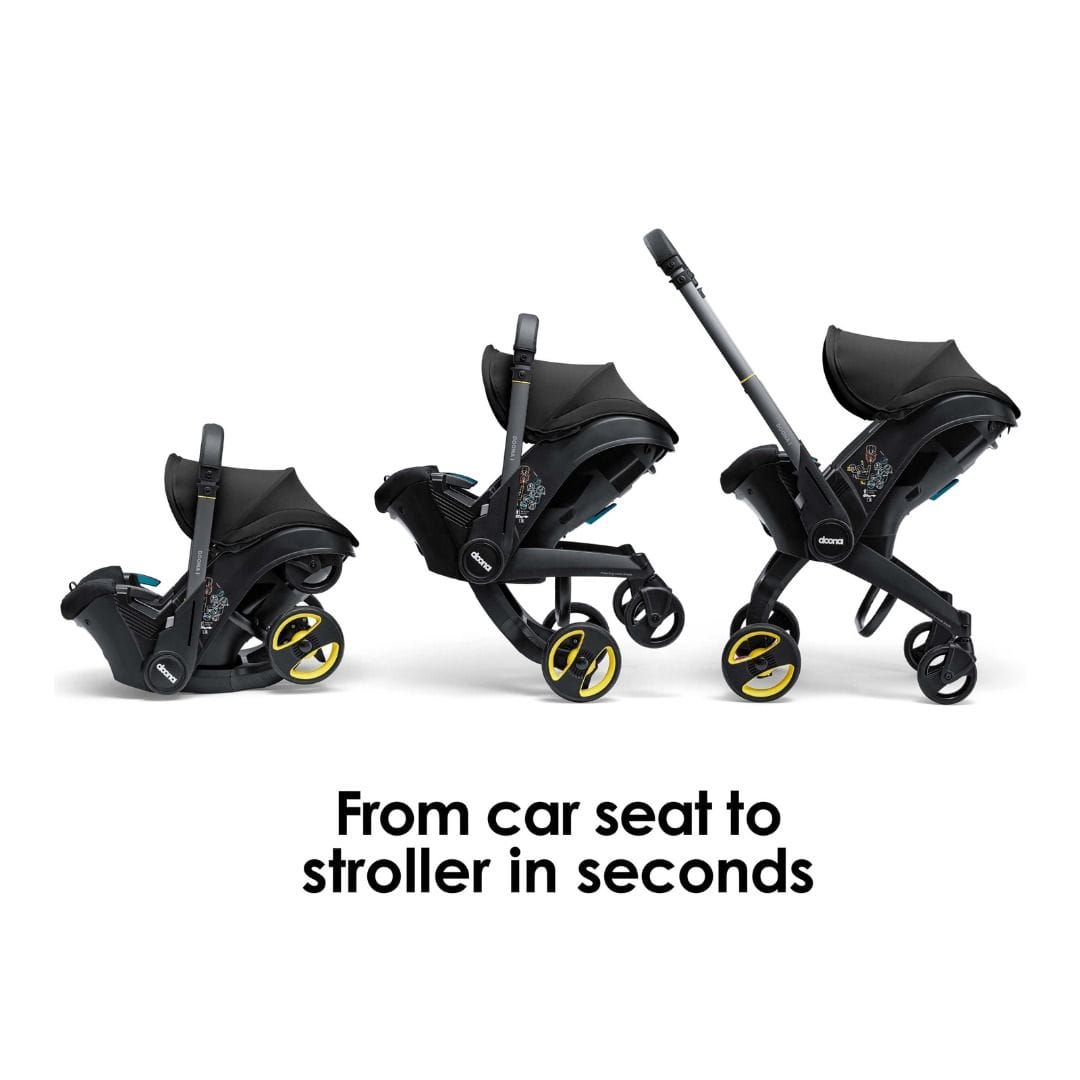 Doona isofixセット black Doona i Infant Car Seat Stroller & i 