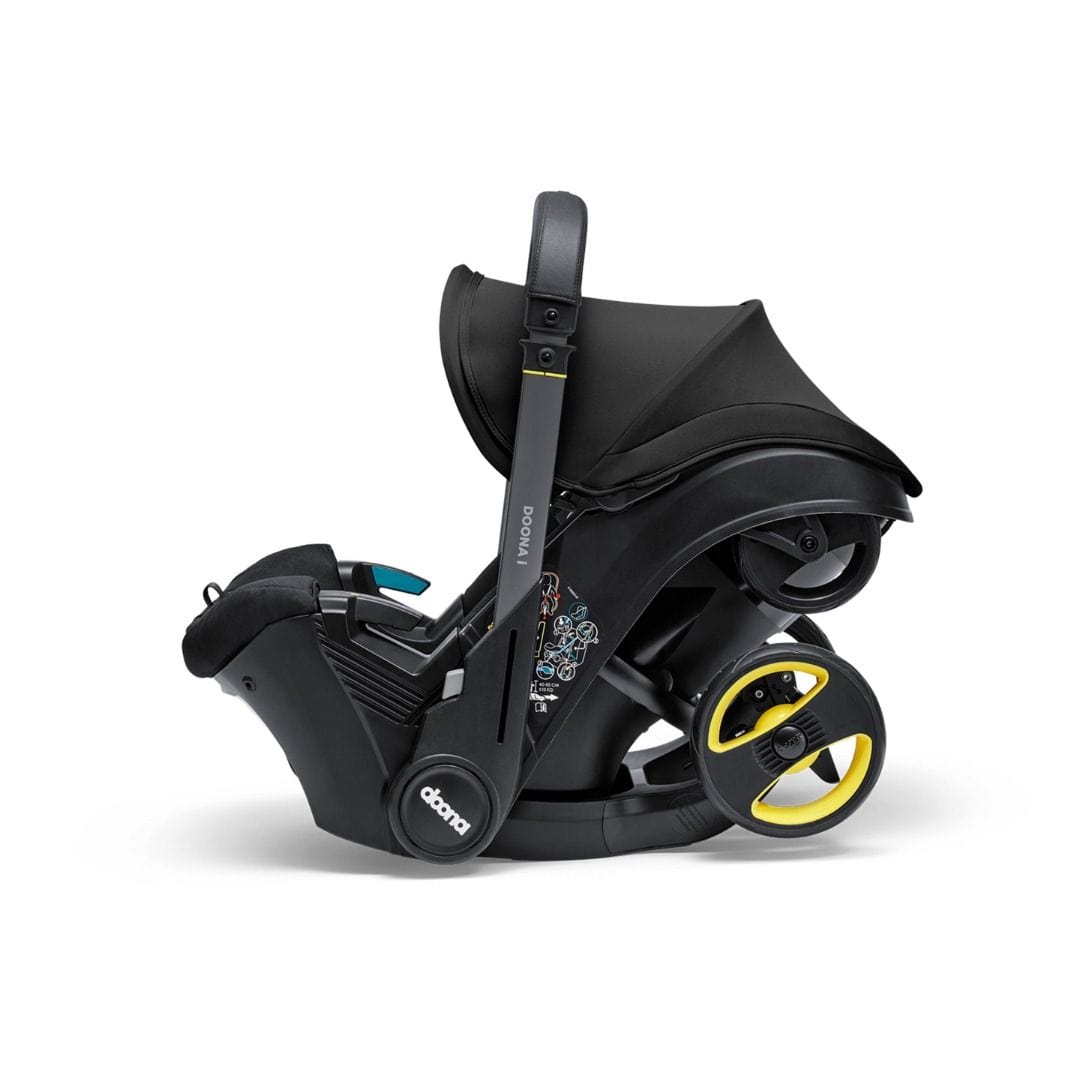 doona doona car seat & stroller - nitro black Doona i Infant Car Seat Stroller Nitro Black