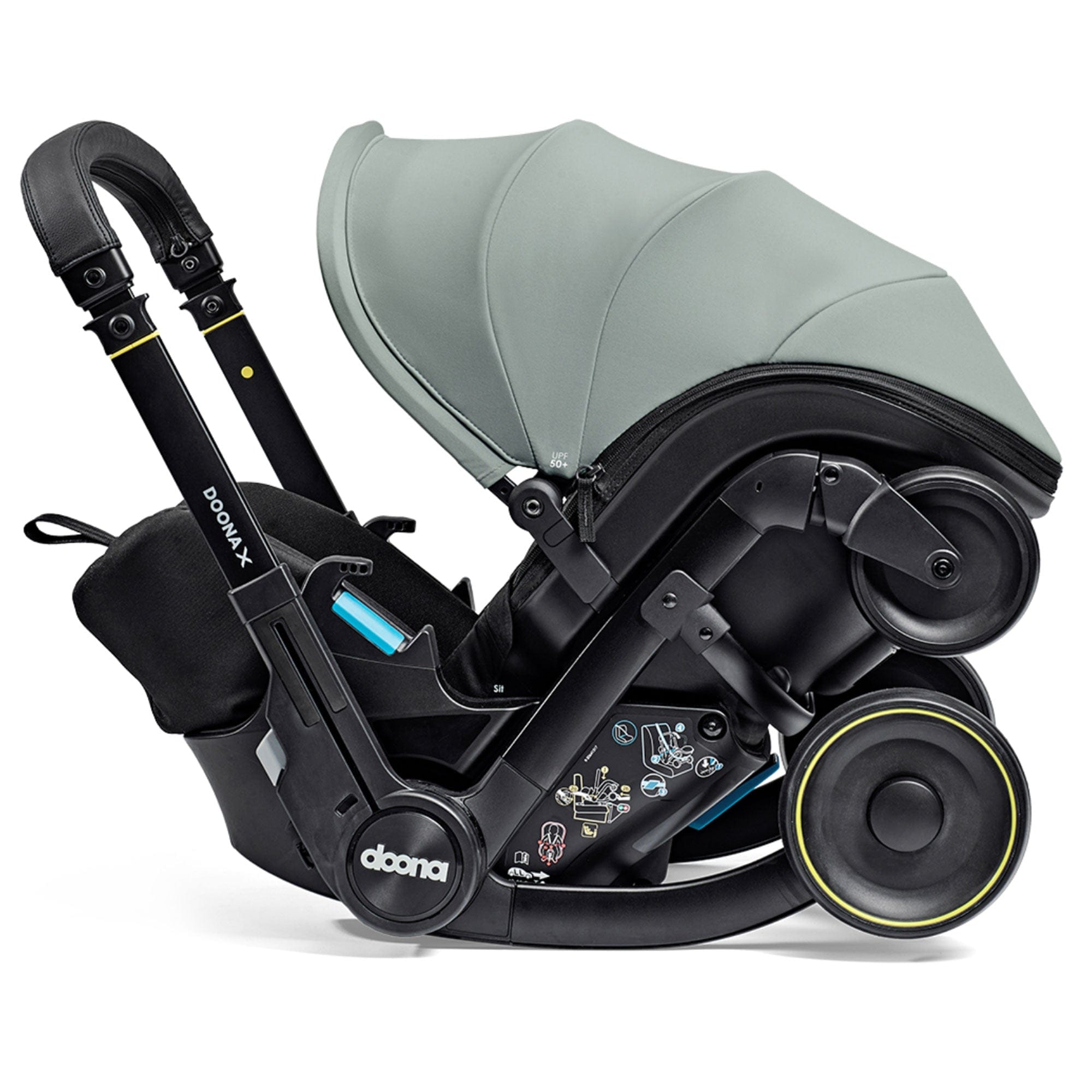 Doona X Infant Car Seat Stroller & X Isofix Base Dusty Sage