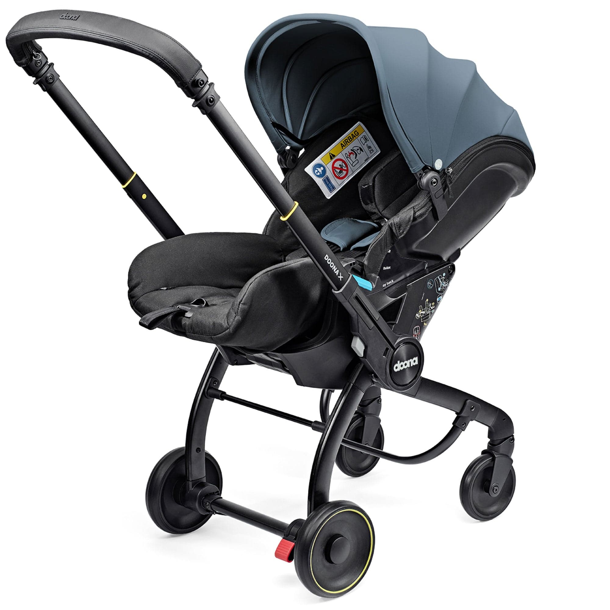 Doona X Infant Car Seat Stroller & X Isofix Base Ocean Blue Baby Car Seats 14570-OCE-BLU 4895231706922