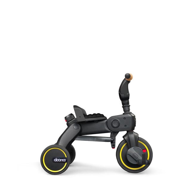 Doona Liki S5 Trike in Nitro Black Push Along Toys TRI/SPA/663559 4897055663559