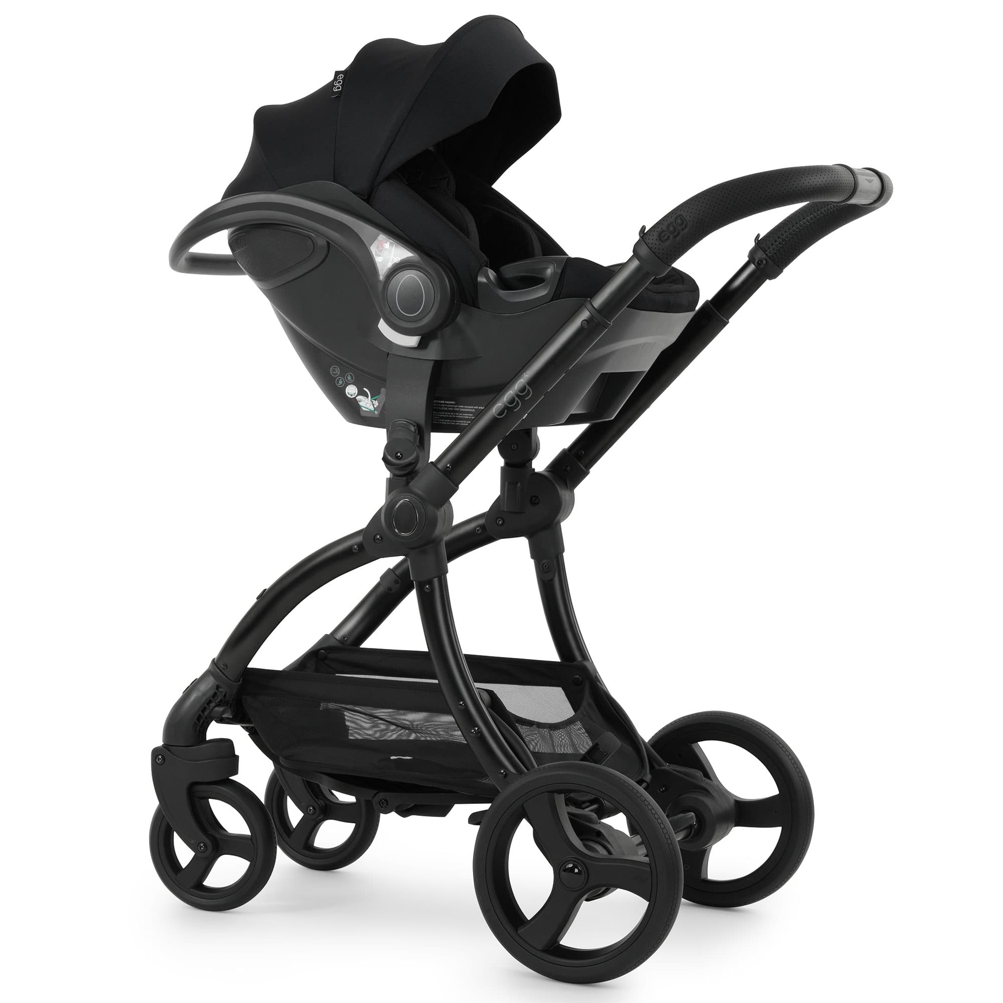 egg Shell i-Size Car Seat in Panther Baby Car Seats E3CSPA 5061058983702