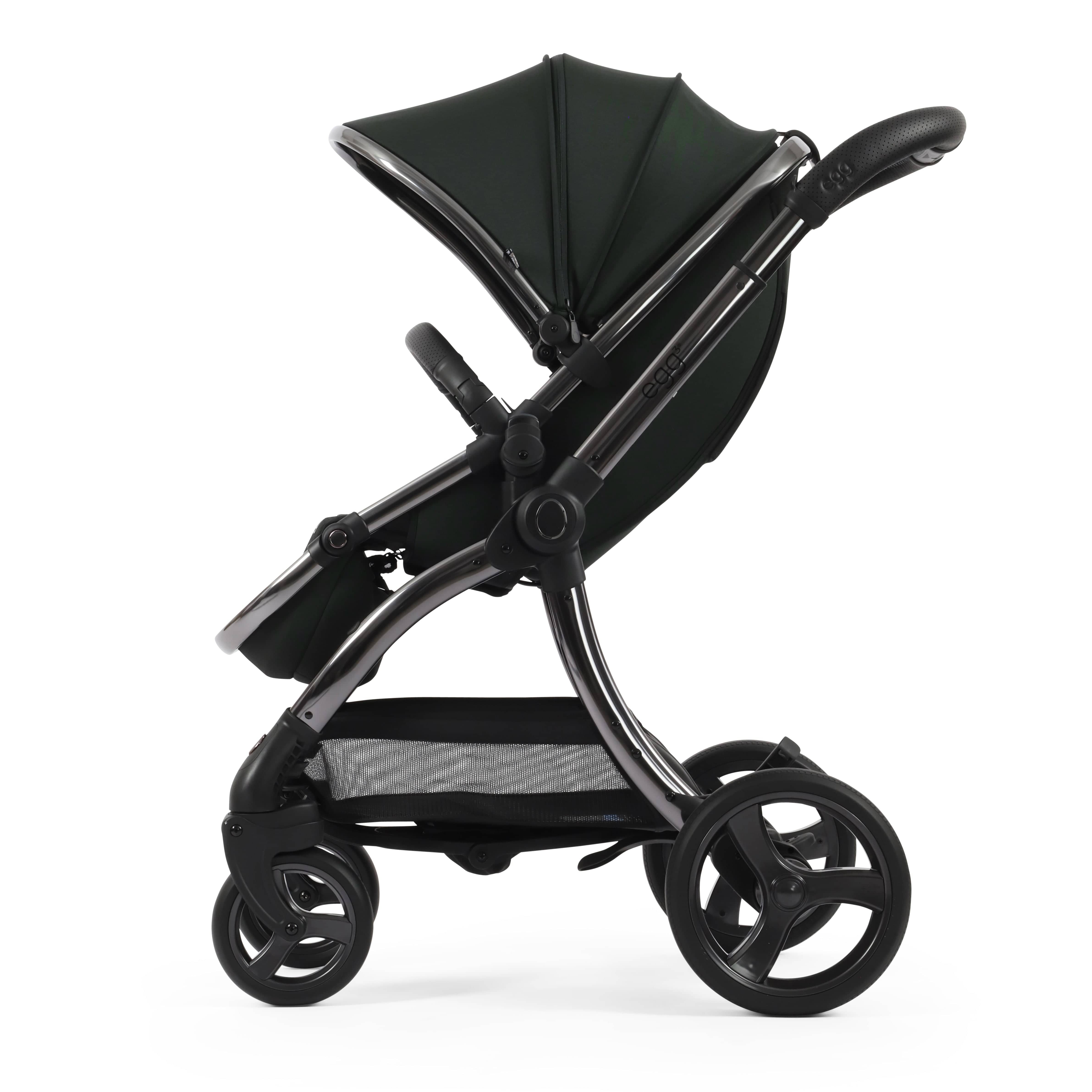 egg3 Luxury Travel System Bundle Black Olive Baby Prams