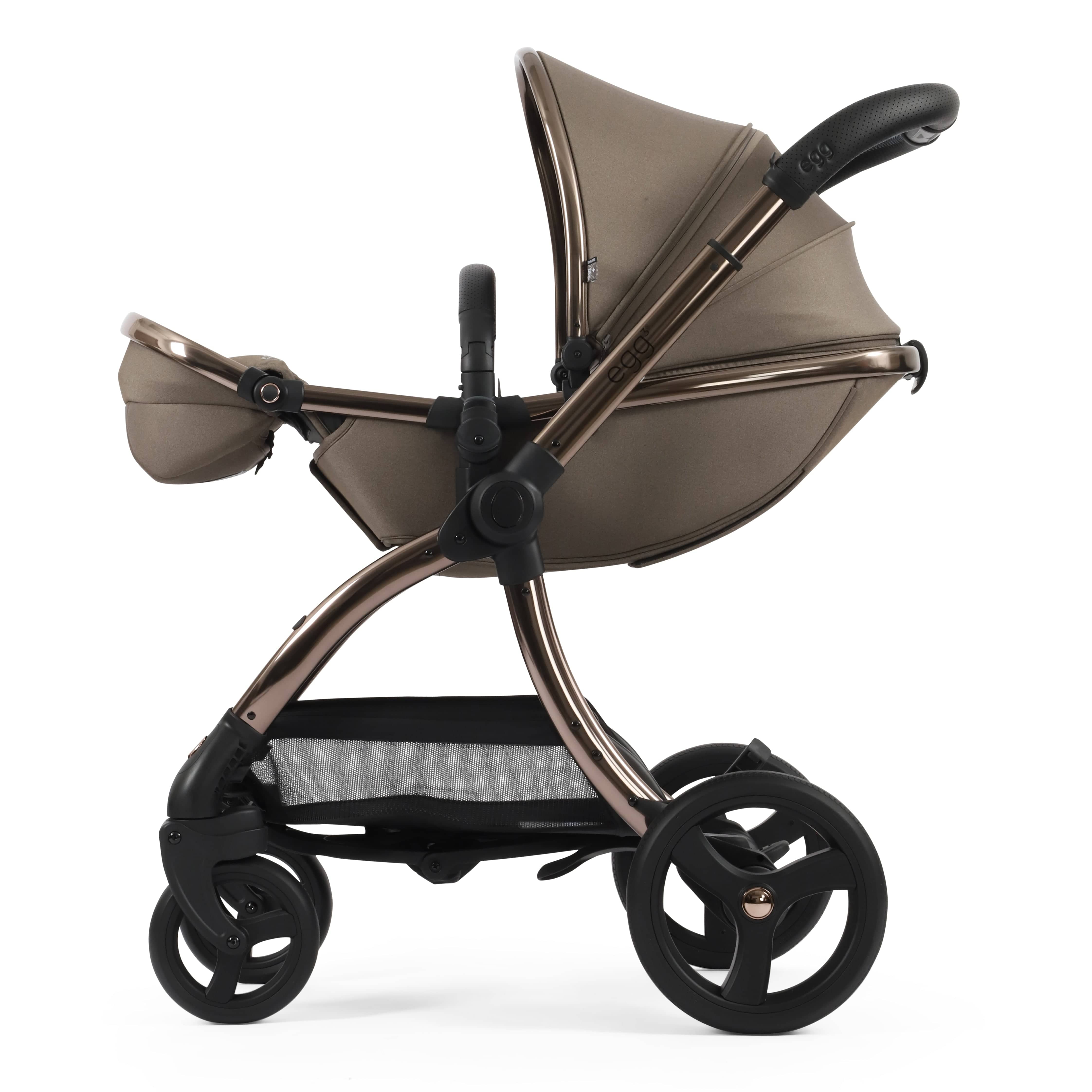 egg3 Luxury Travel System Bundle Mink Baby Prams