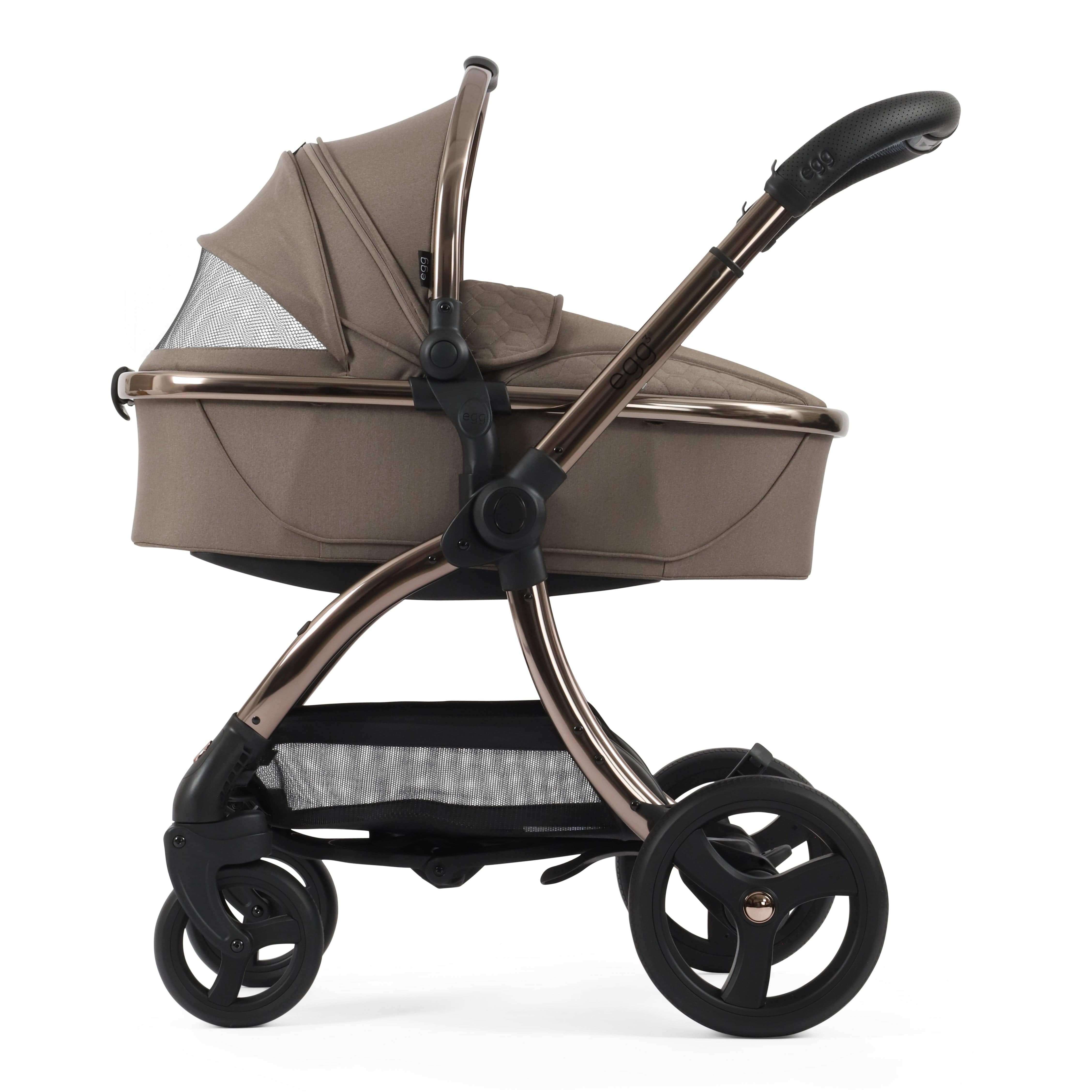 egg3 Luxury Travel System Bundle Mink Baby Prams