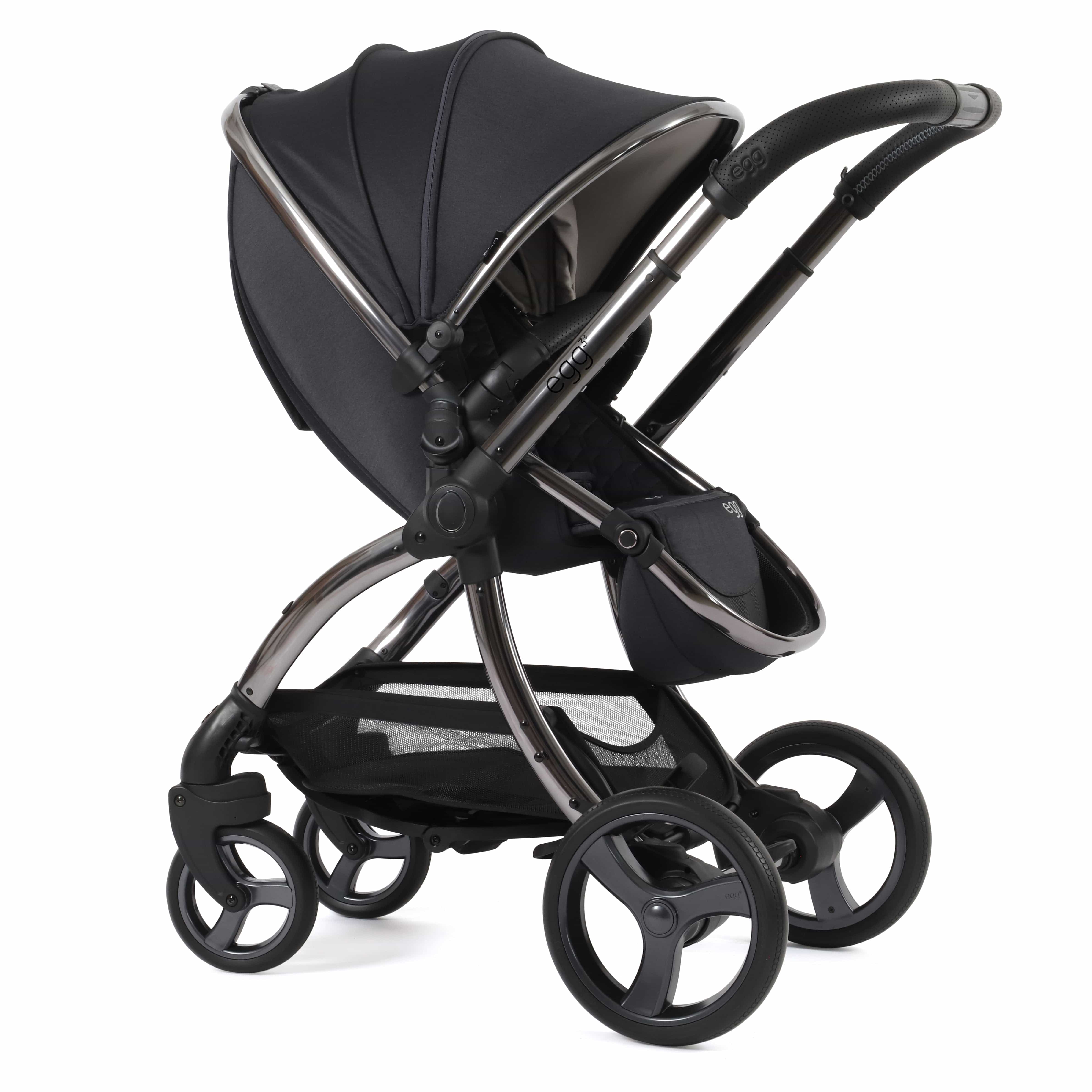 egg3 Pram Bundle Carbonite Baby Prams 14691-CRB 5060711567839