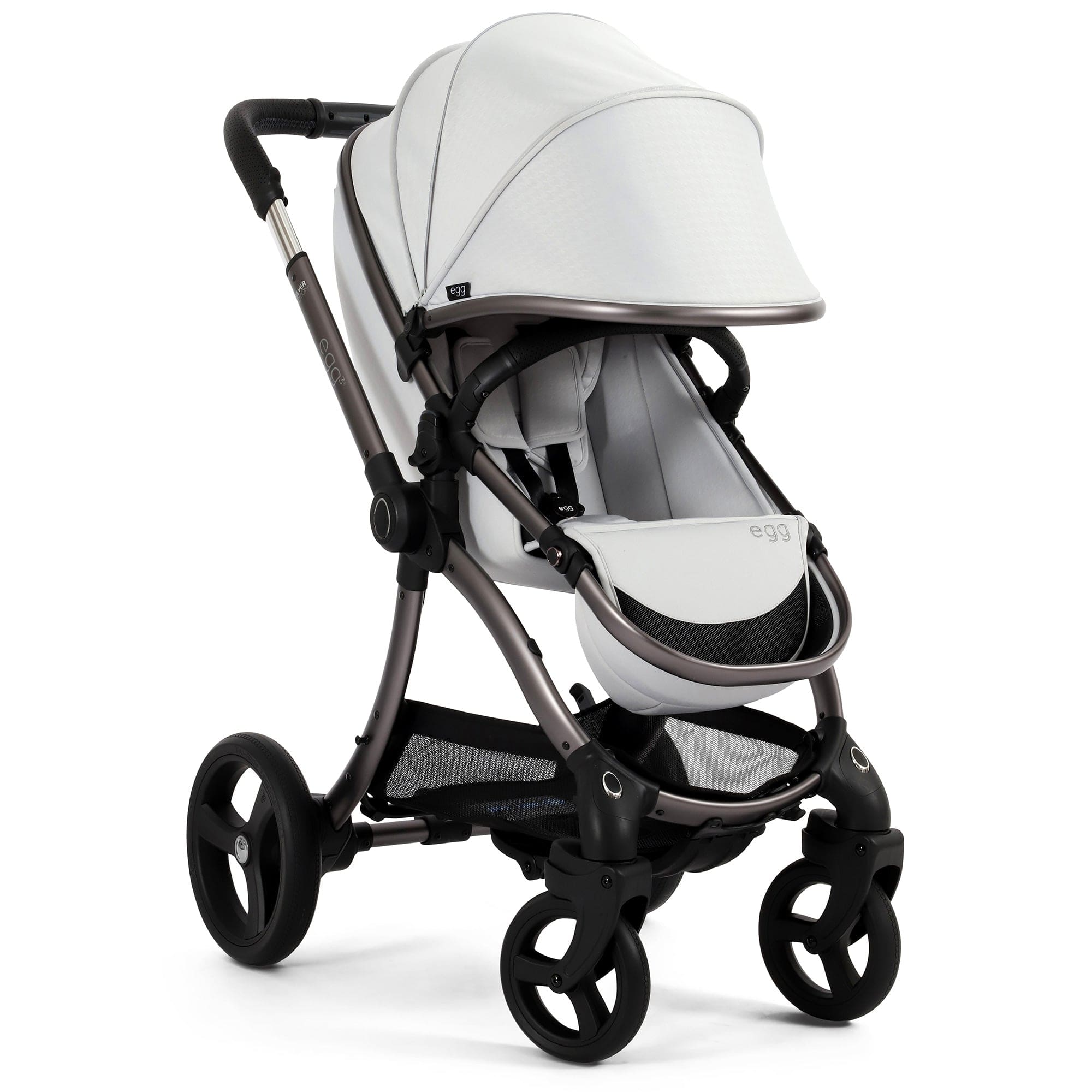 egg3 Snuggle Package in Houndstooth Silver Baby Prams 18146-SNUG-HTS 5061058980695