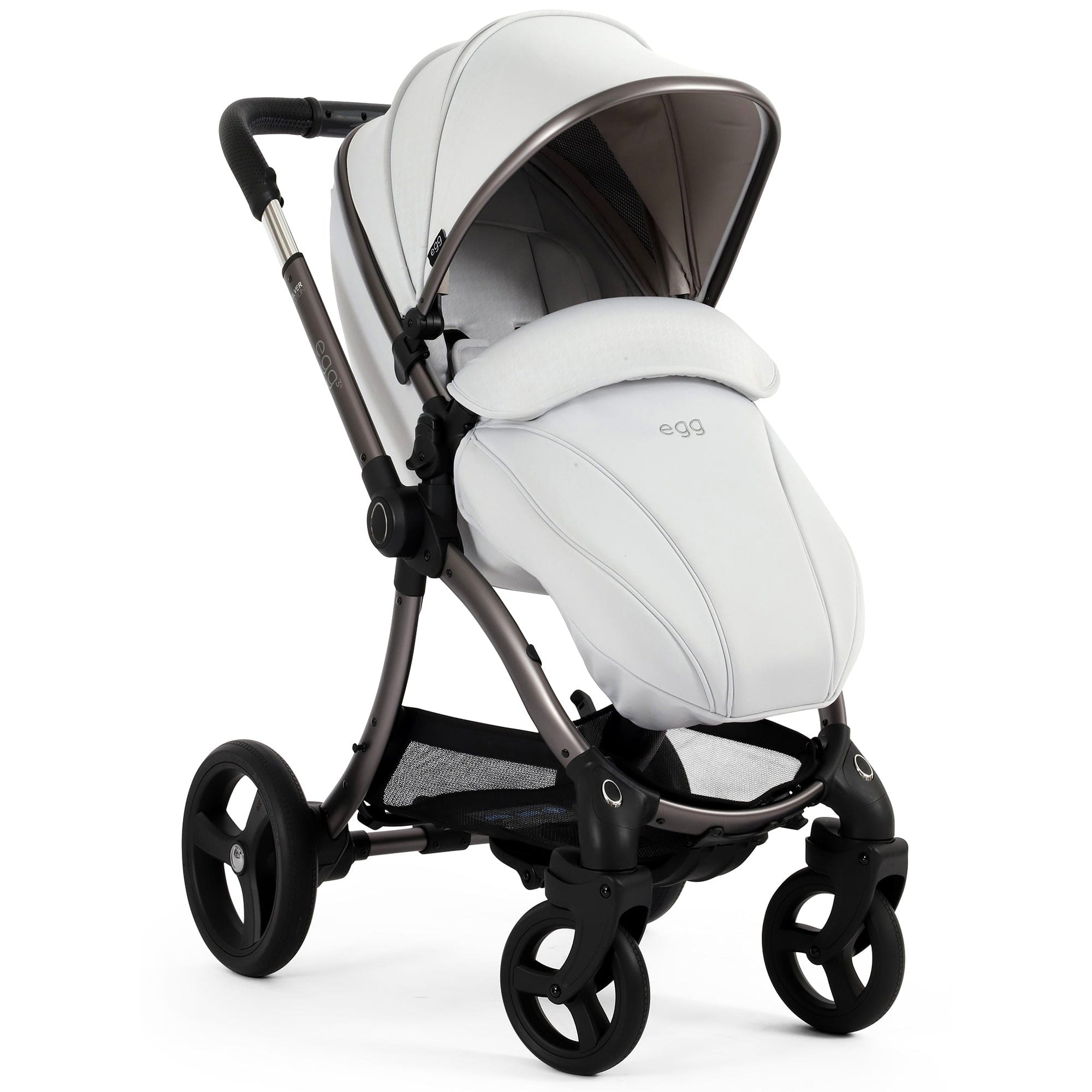 egg3 Snuggle Package in Houndstooth Silver Baby Prams 18146-SNUG-HTS 5061058980695