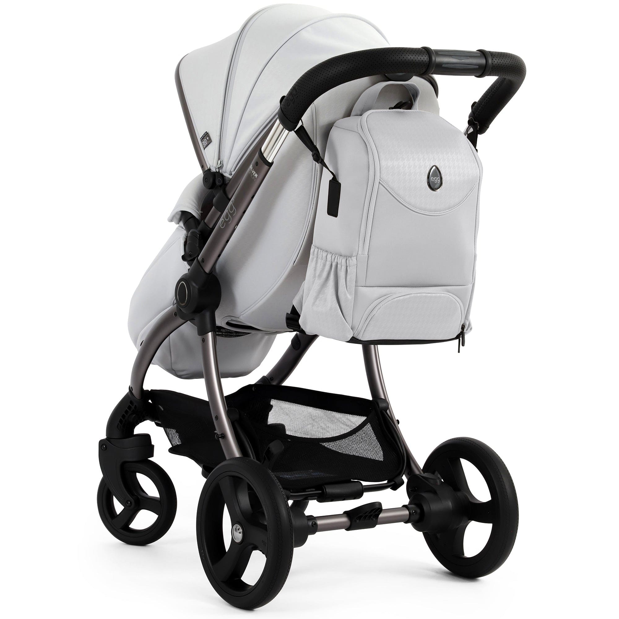egg3 Snuggle Package in Houndstooth Silver Baby Prams 18146-SNUG-HTS 5061058980695