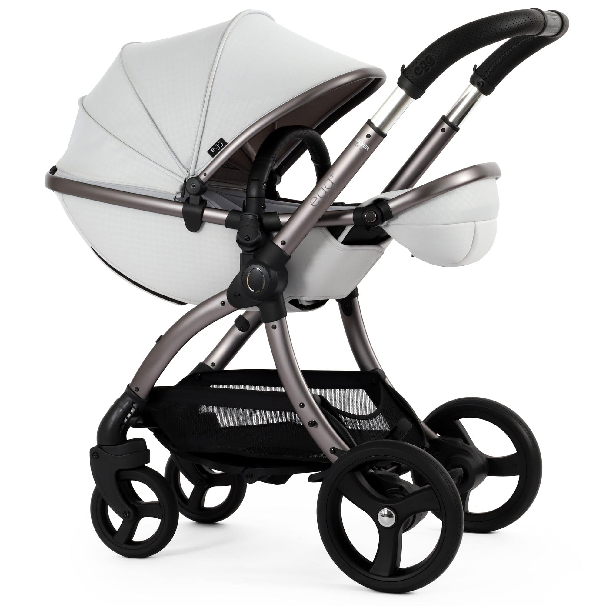 egg3 Snuggle Package in Houndstooth Silver Baby Prams 18146-SNUG-HTS 5061058980695