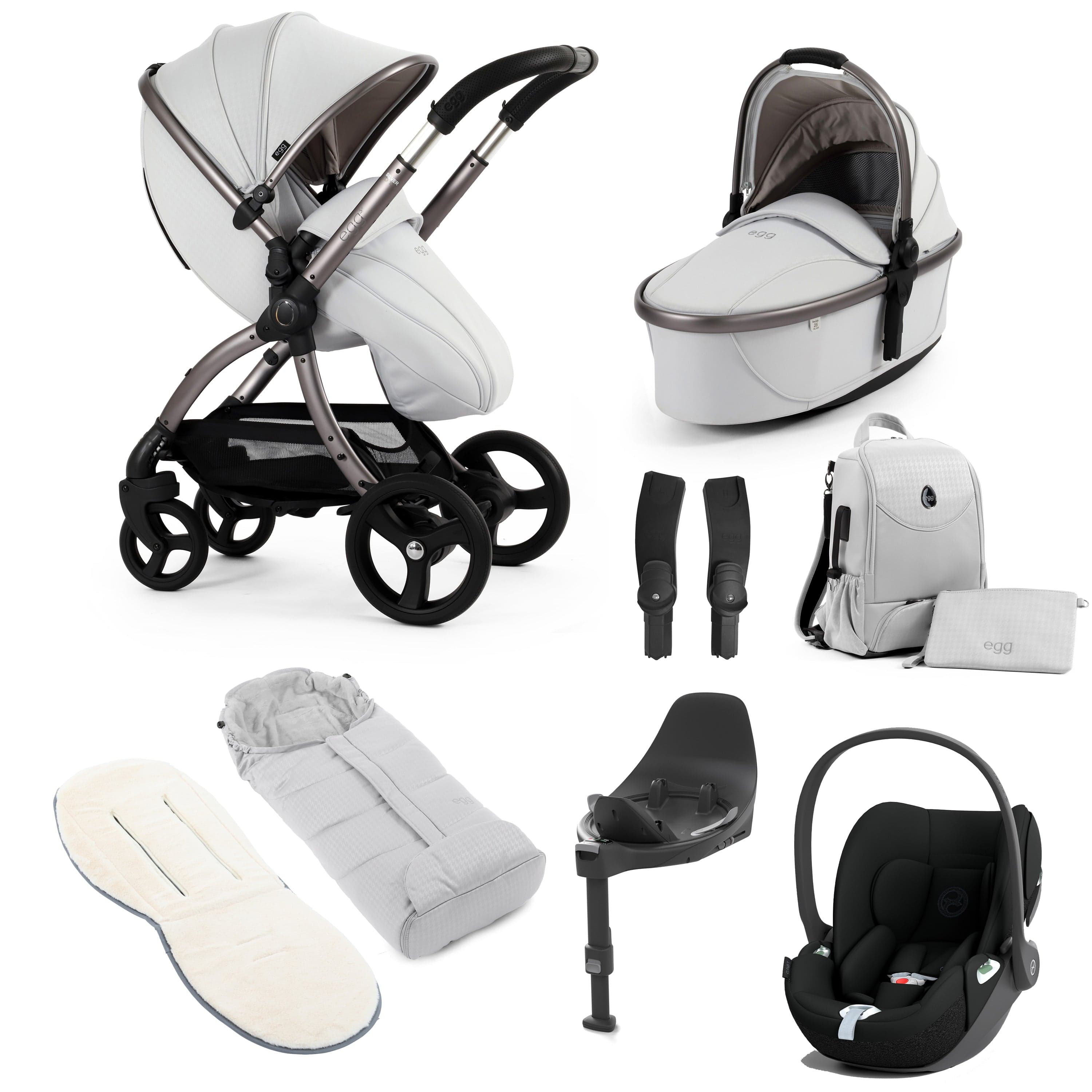 Double Pram Egg Pram Bassinet Egg Stroller Double Pram Carrycot