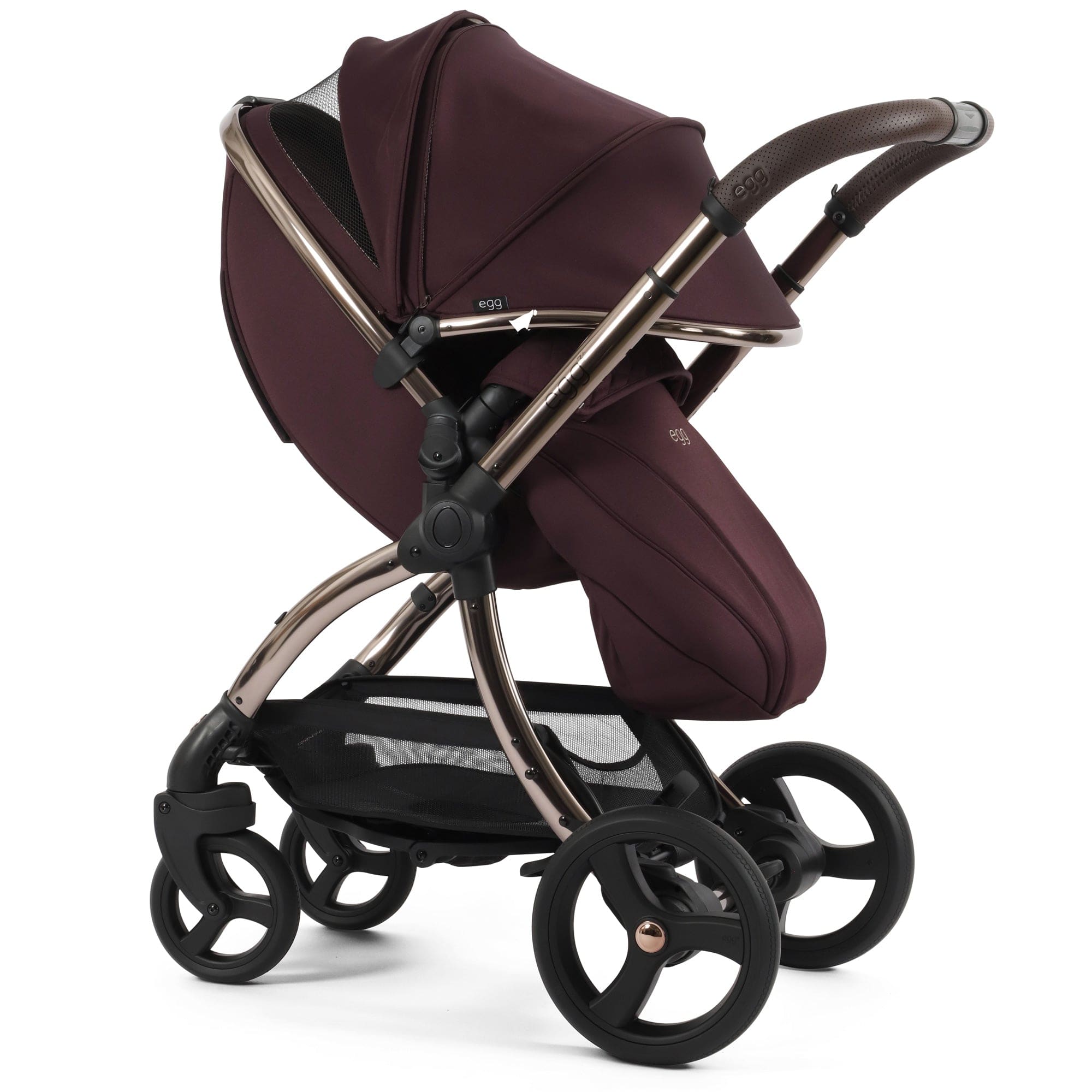egg3 Luxury Travel System Bundle in Mulberry Travel Systems
