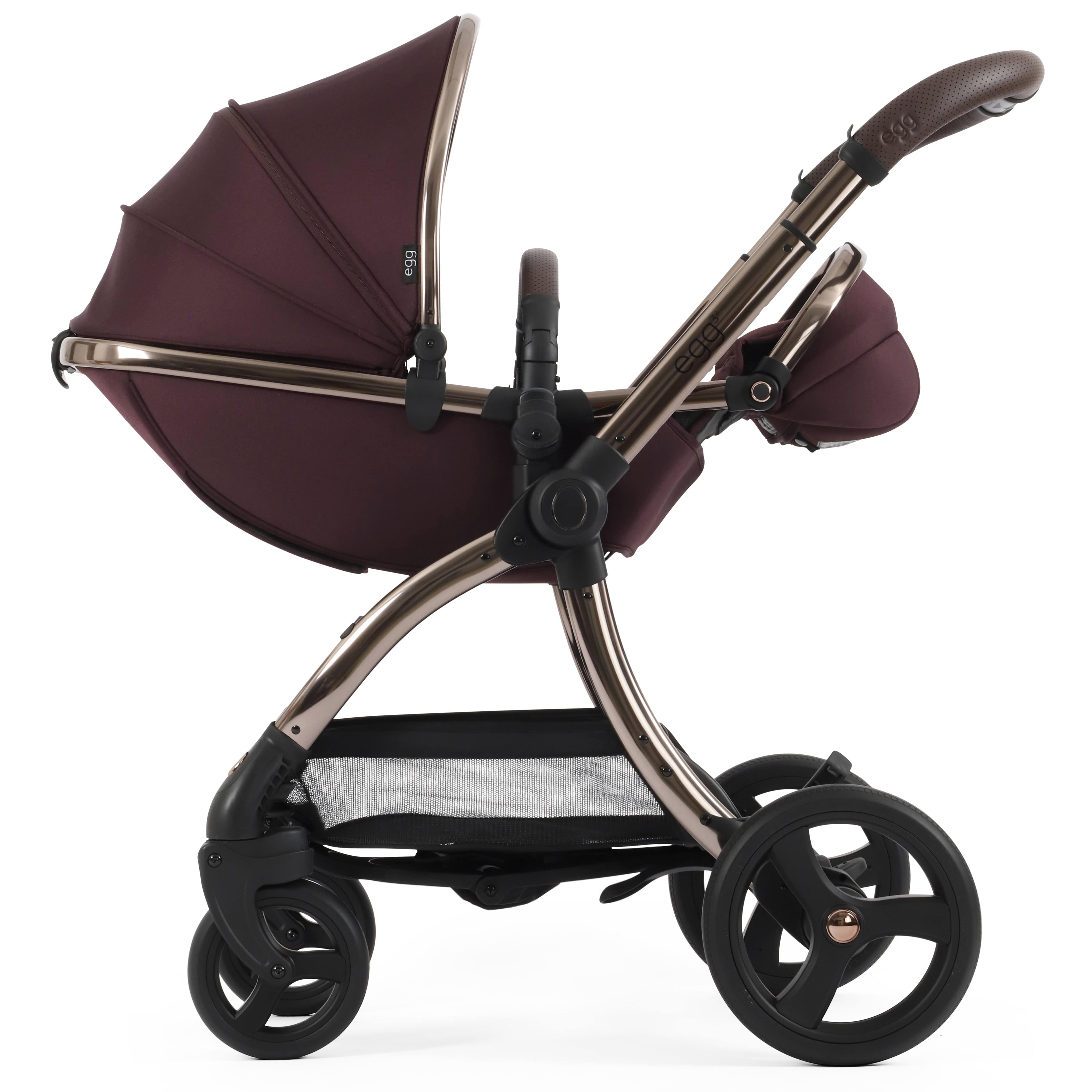 egg3 Luxury Travel System Bundle in Mulberry Travel Systems