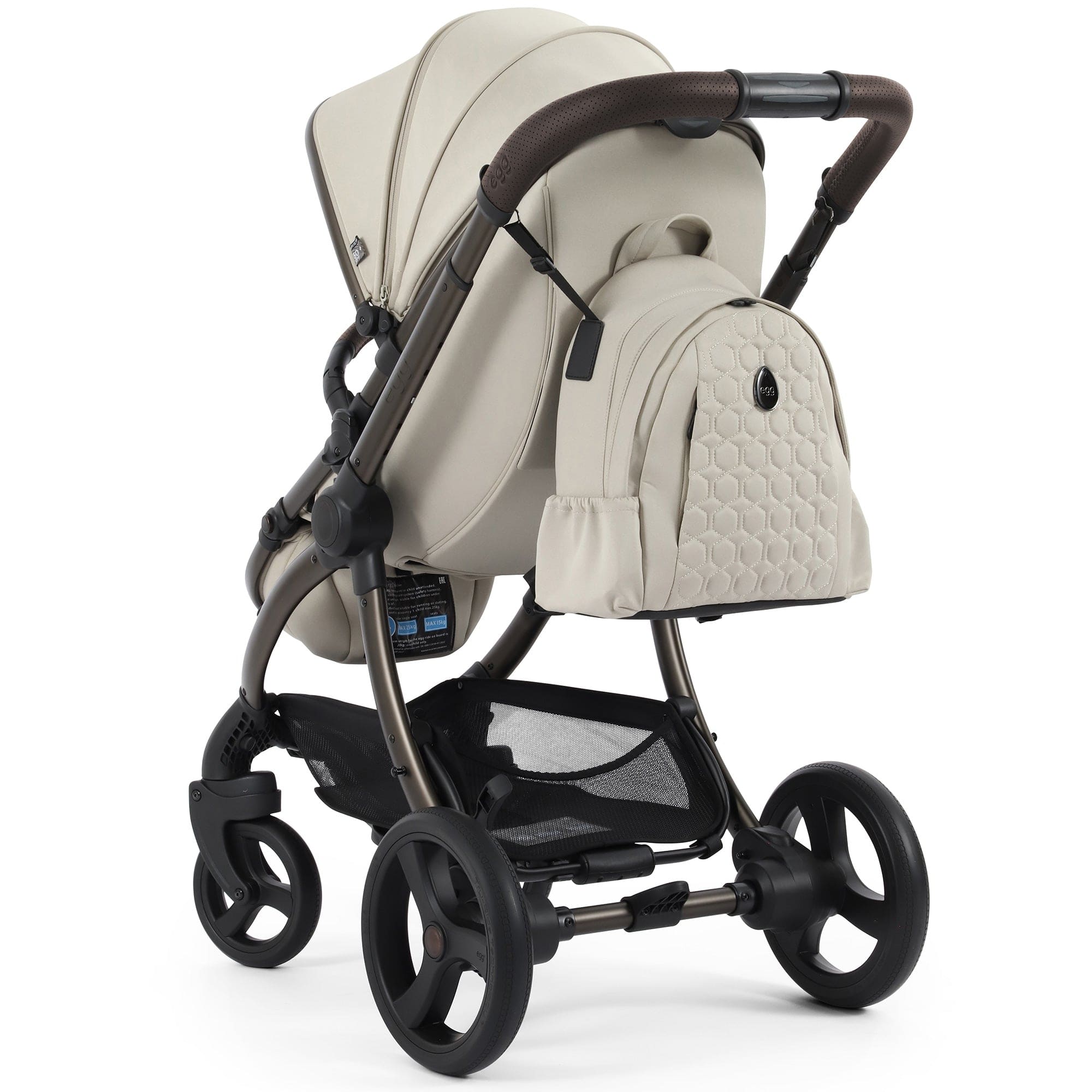 egg3 Snuggle Package in Cashmere Travel Systems 18098-SNUG-CAS 5061058980671