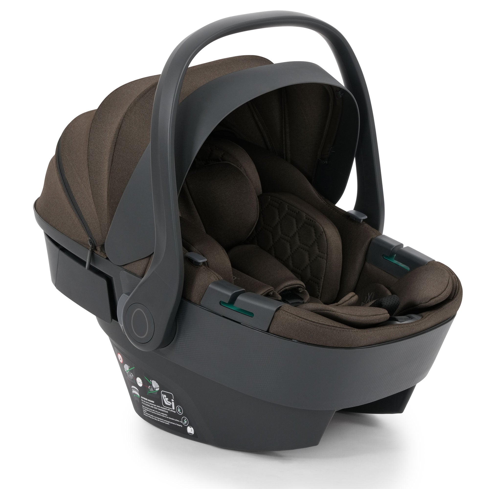 Egg Shell 360 i-Size Car Seat in Chocolate Velvet