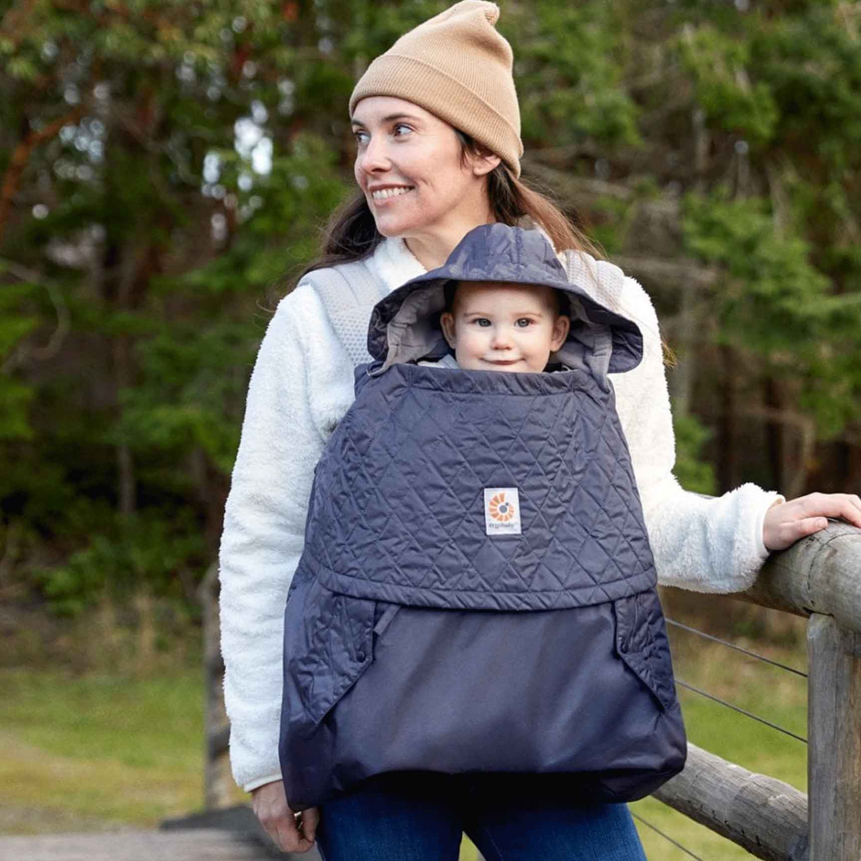 ergobaby carrier accessories Ergobaby Carrier All Weather Cover in Charcoal