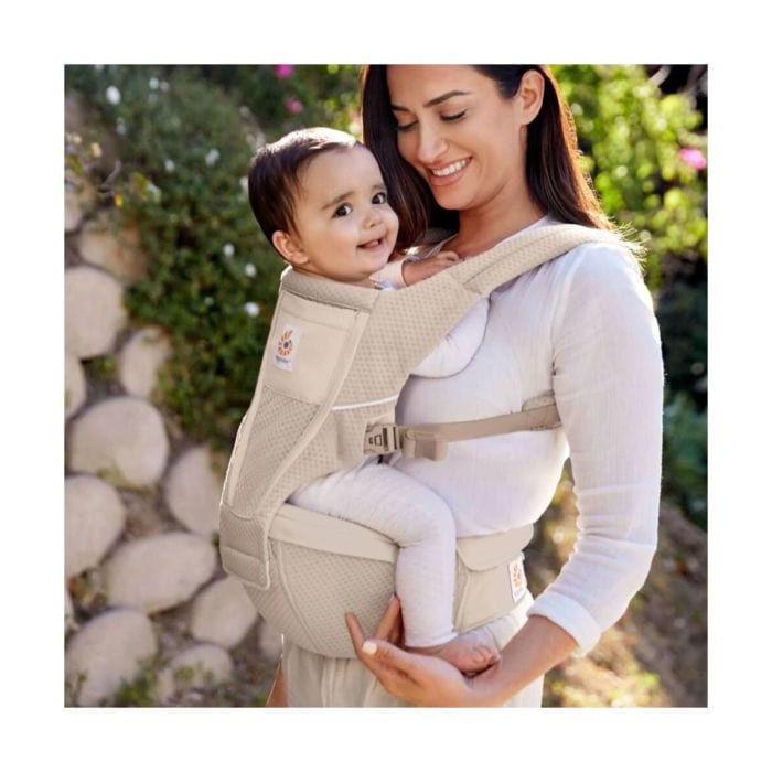 Ergobaby Alta 2-in-1 Hip Seat & Carrier in Natural Beige Baby Carriers BCHIPSFMNATBGE 1220000207349