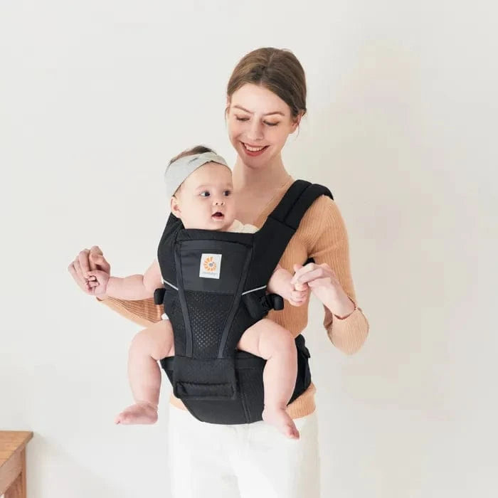 Ergobaby Alta 2-in-1 Hip Seat & Carrier in Onyx Black Baby Carriers BCHIPSFMONYX 1220000209909