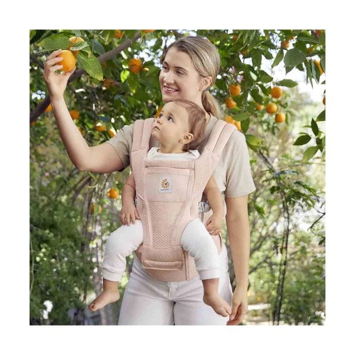 Ergobaby Alta 2-in-1 Hip Seat & Carrier in Pink Quartz Baby Carriers BCHIPSFMPNKQTZ 1220000205444