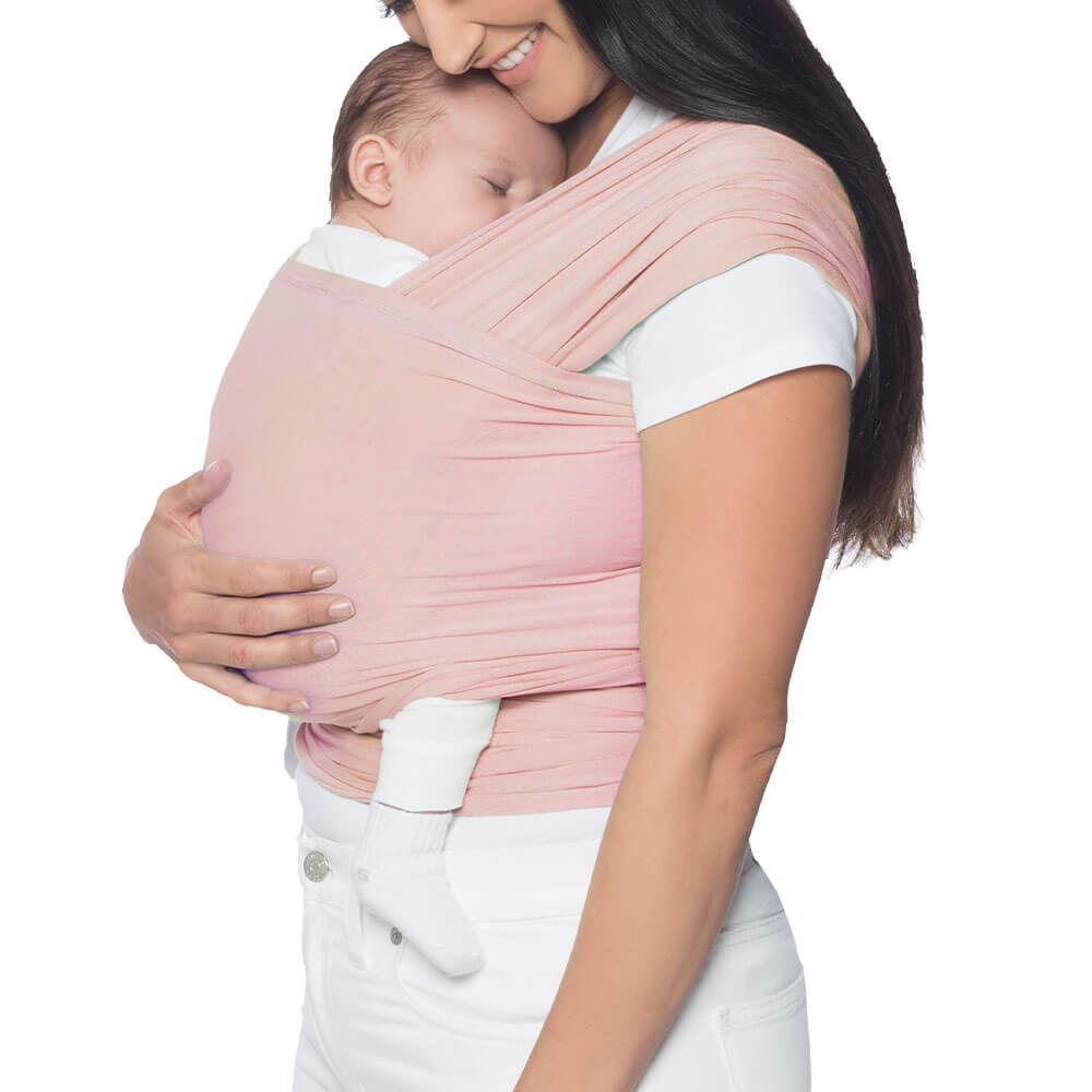 Ergobaby Aura Baby Wrap in Blush Pink Baby Carriers WLABLUSH 1220000201651