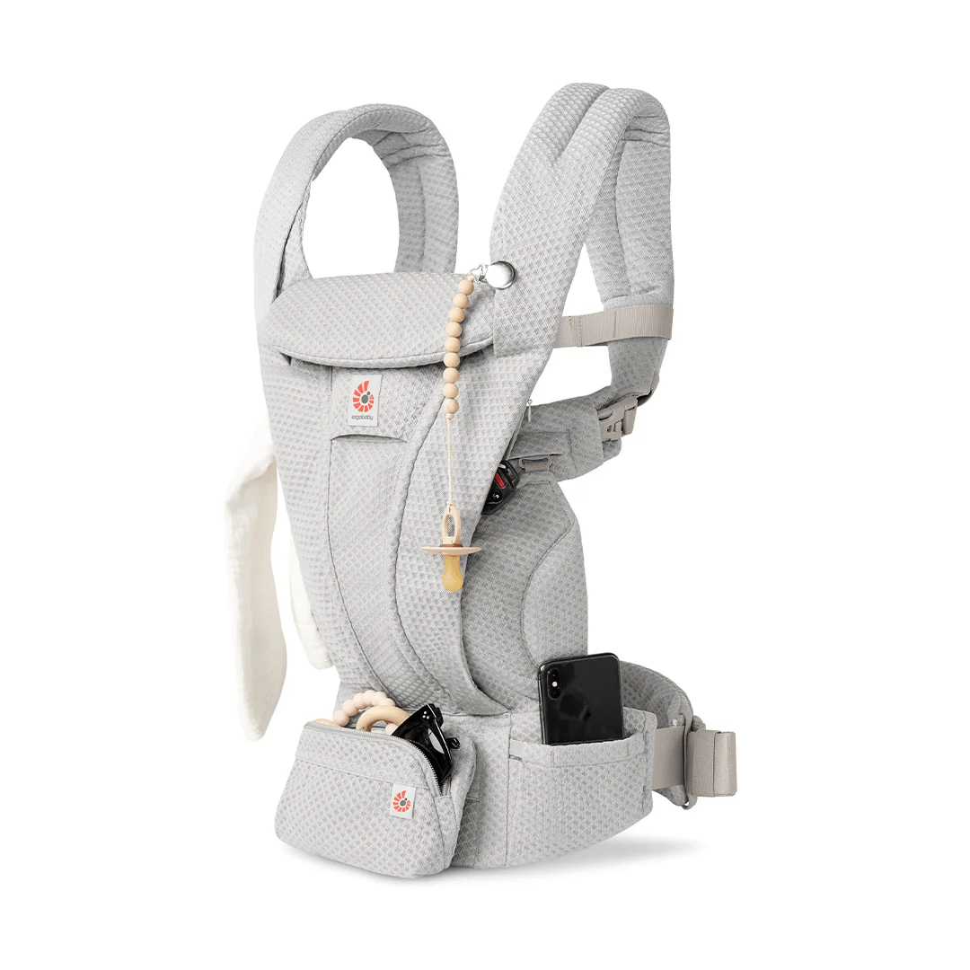 Ergobaby Deluxe Mesh in Pearl Grey Baby Carriers BCODMPRLGRY 1220000209916